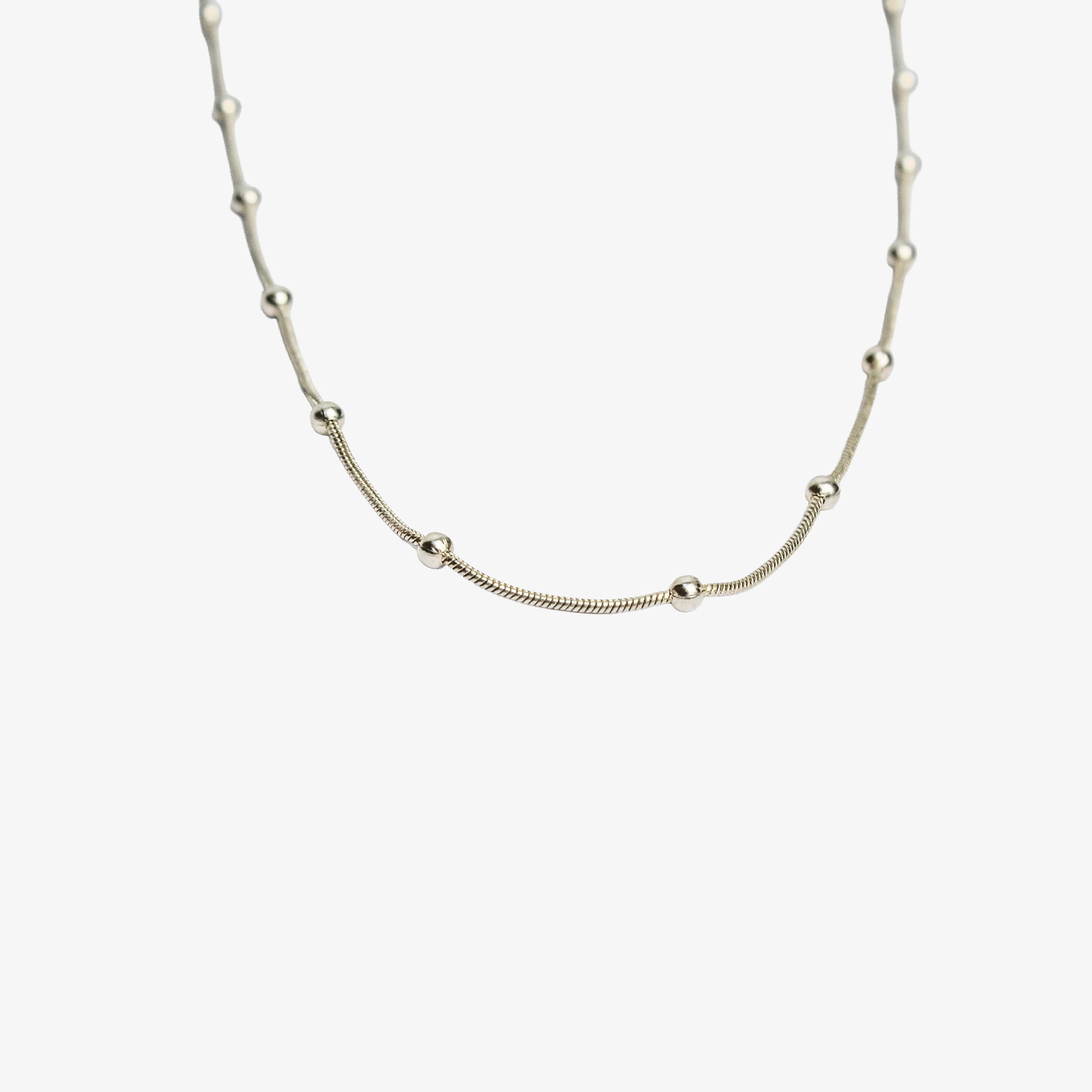 Collar Básico Silver