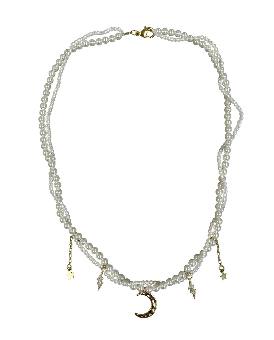 Collar Doble Perlas