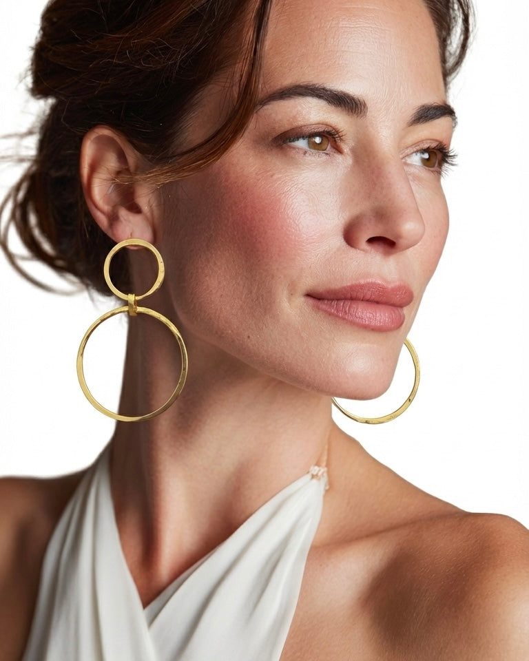 Aros Argollas Doble
