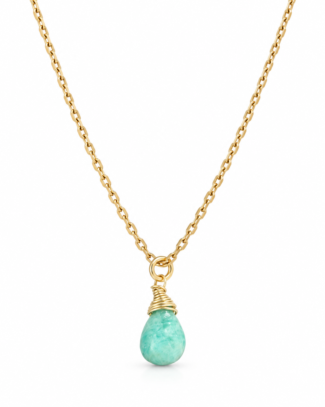 Collar Espalda Amazonita