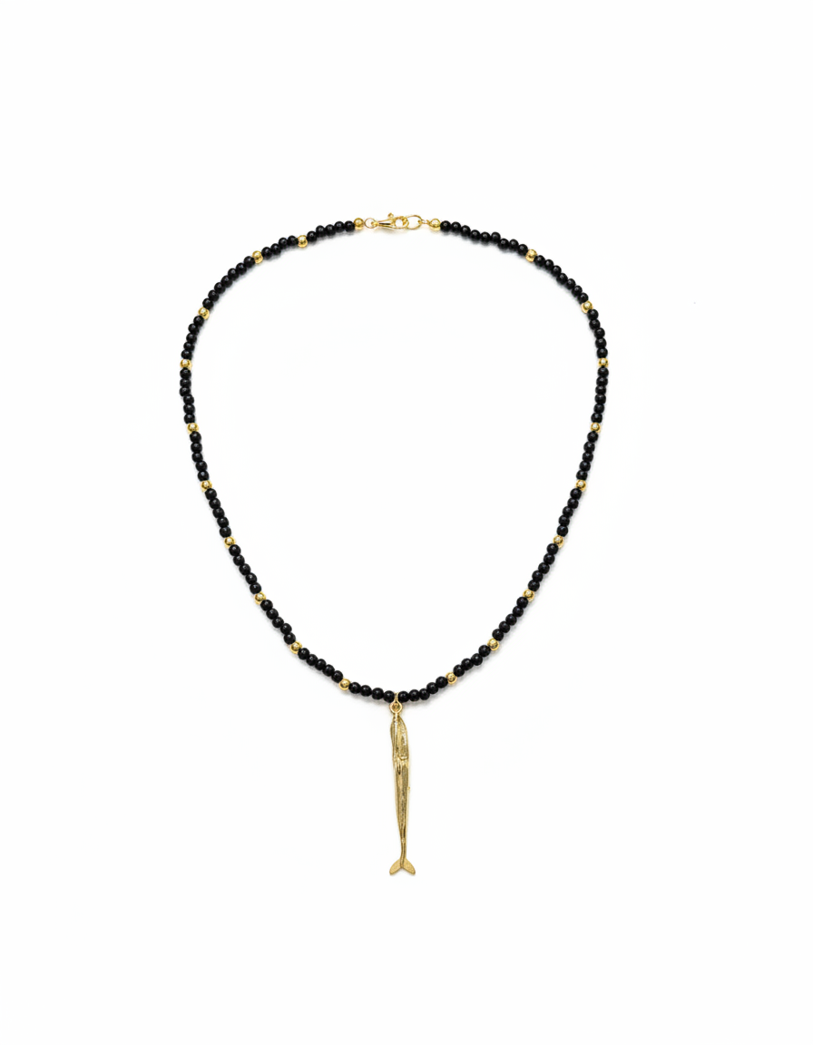 Collar Turmalinas negras