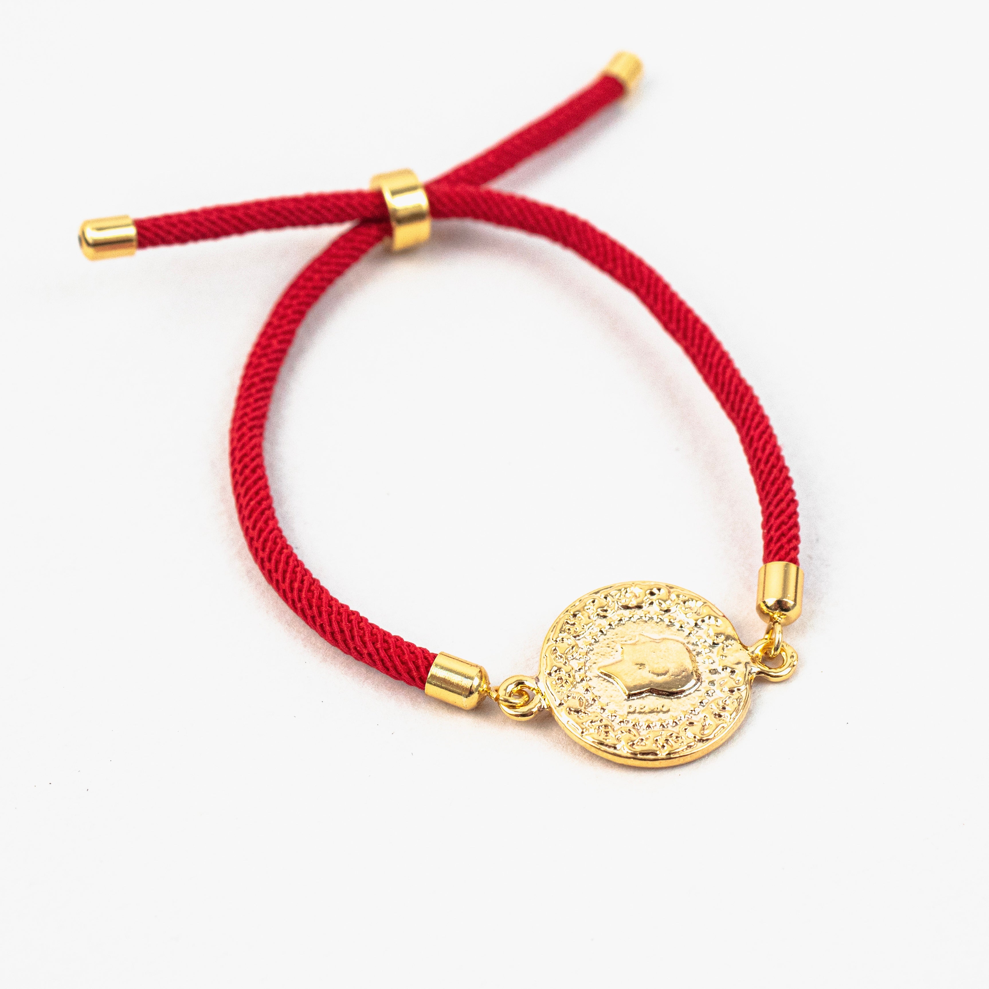 Pulsera Cordón Moneda
