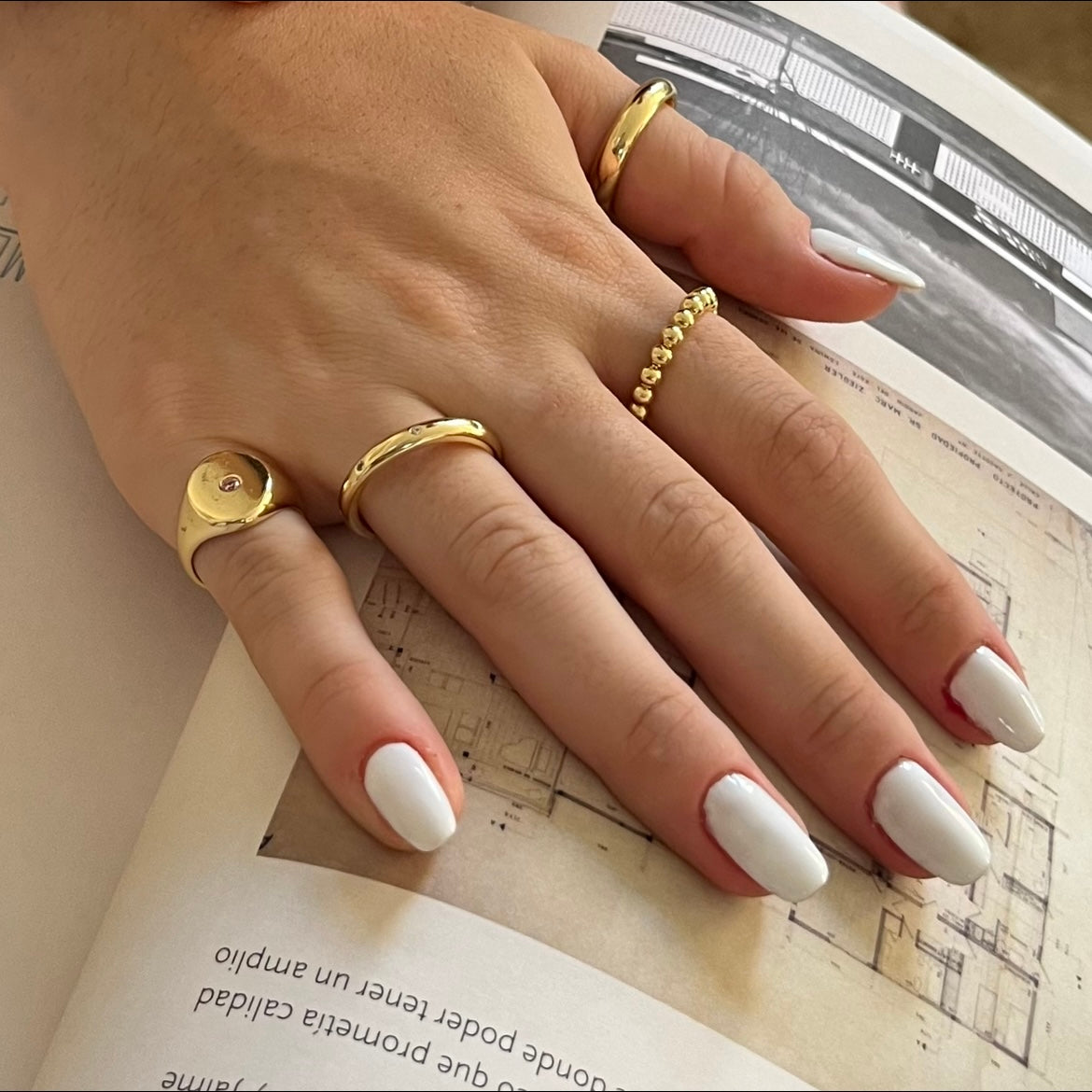 Anillo Argolla Lisa