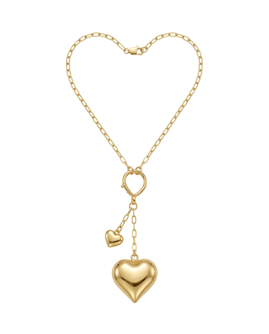 Collar Doble corazon