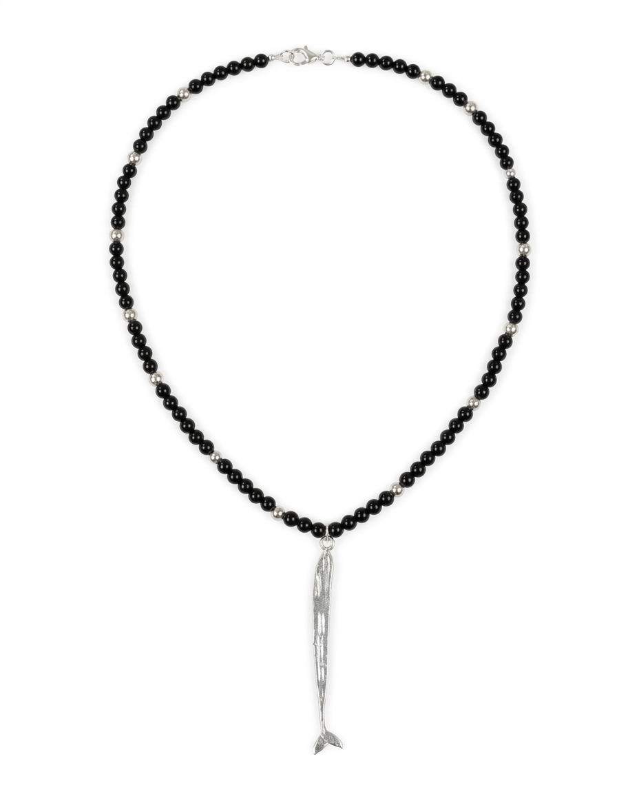 Collar Ónix Silver