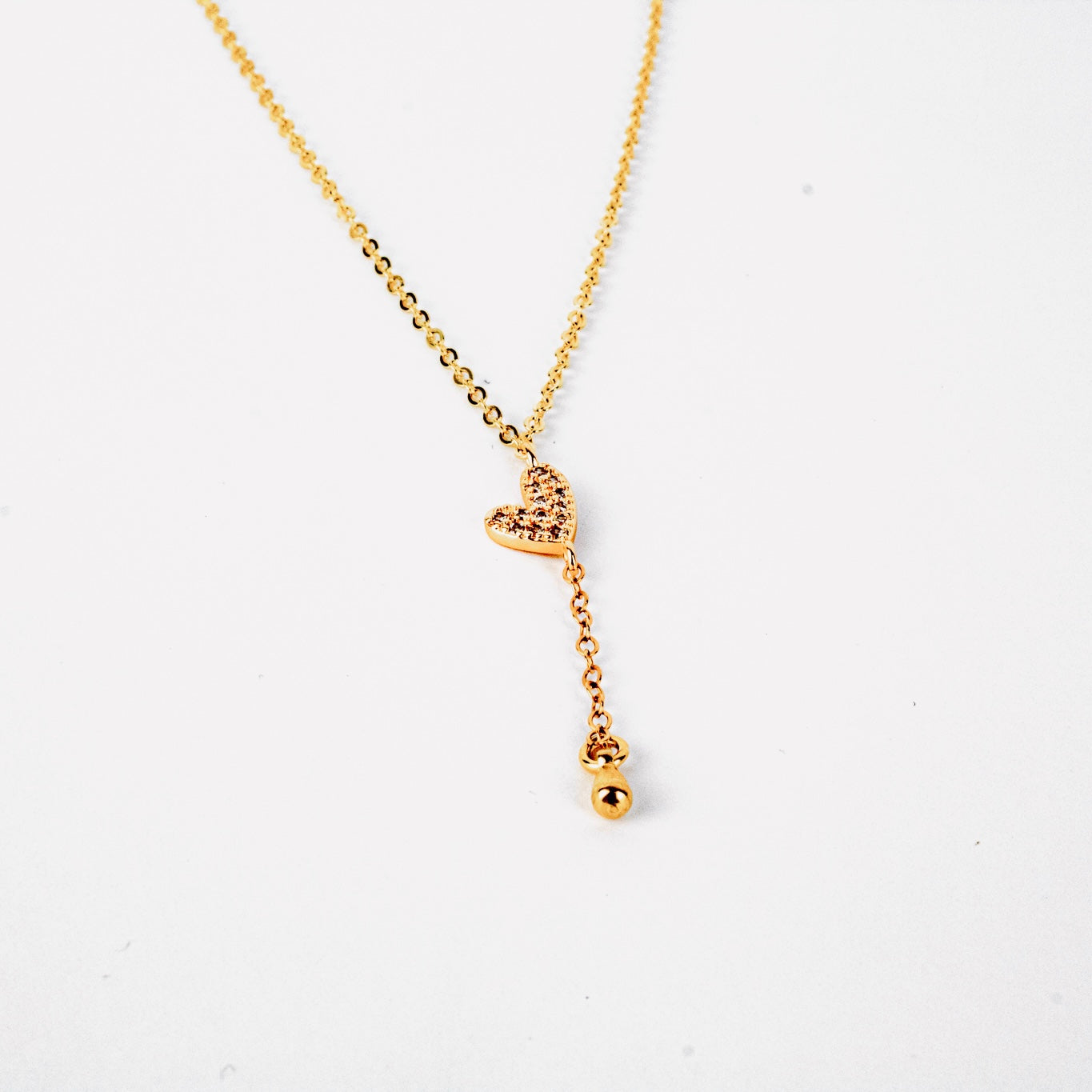 Collar Corazón Rosario