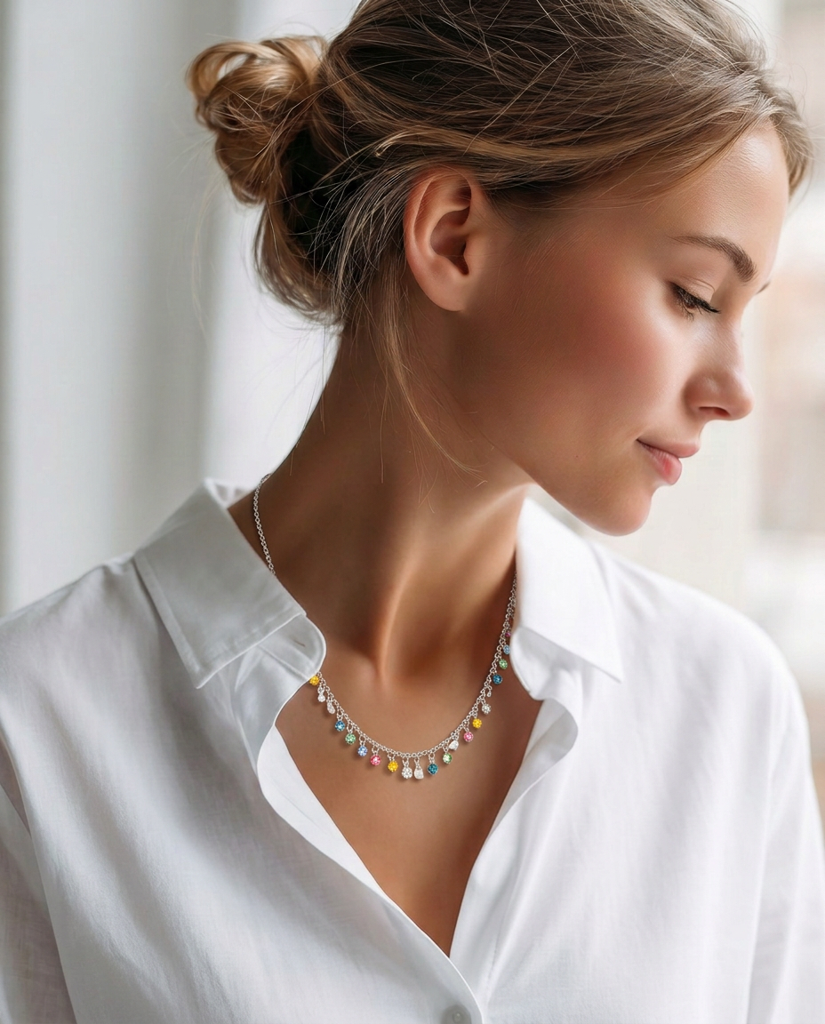 Collar Swarovski Colores