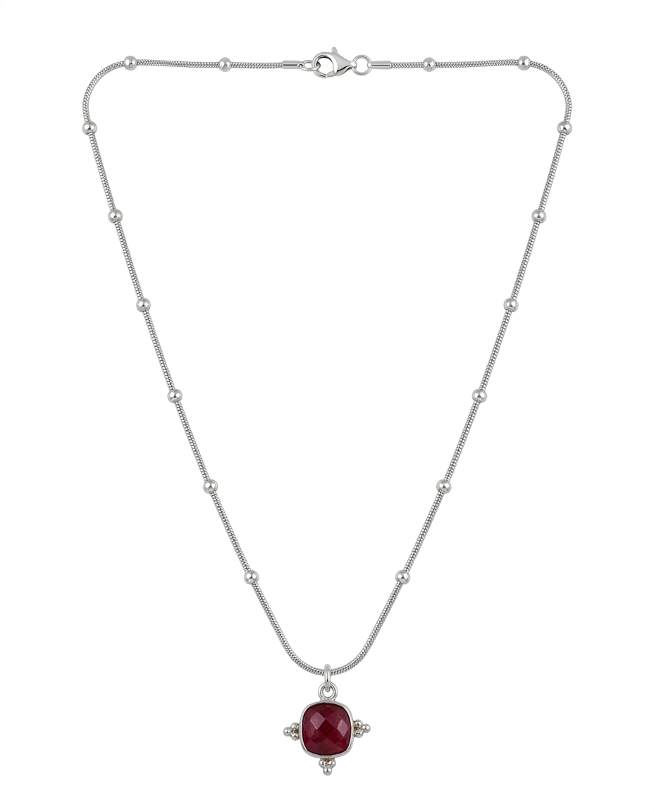 Collar Raíz de Rubí