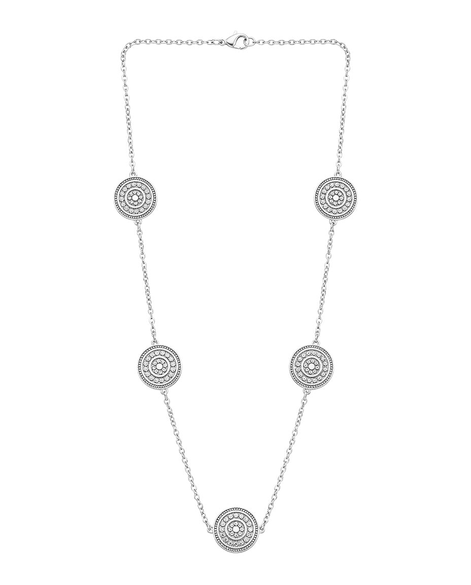 Collar Monedas Planas