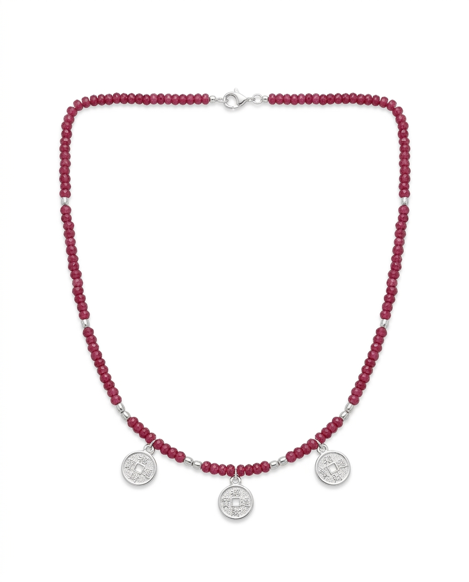 Collar Circón Cherry