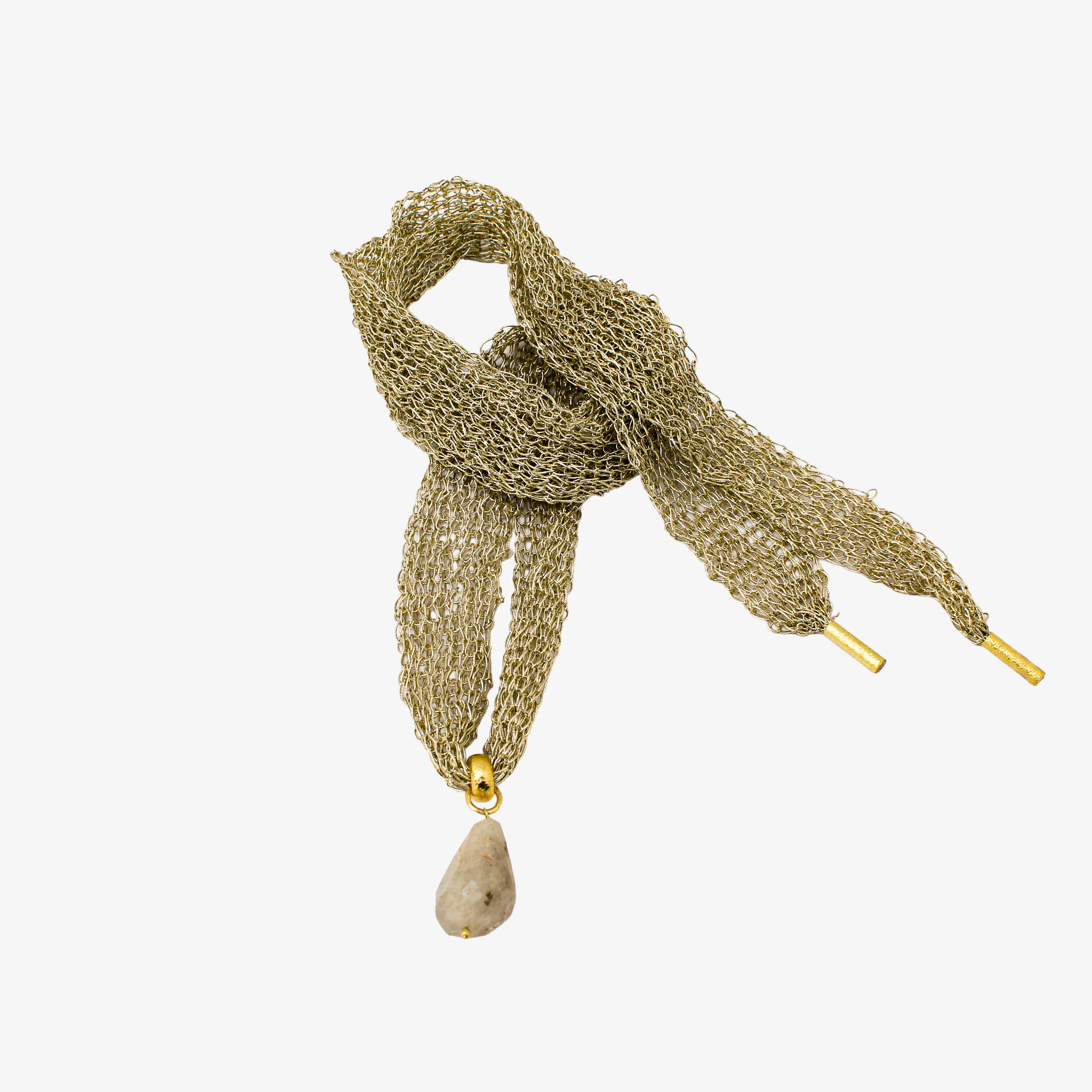 Collar Malla Dorado