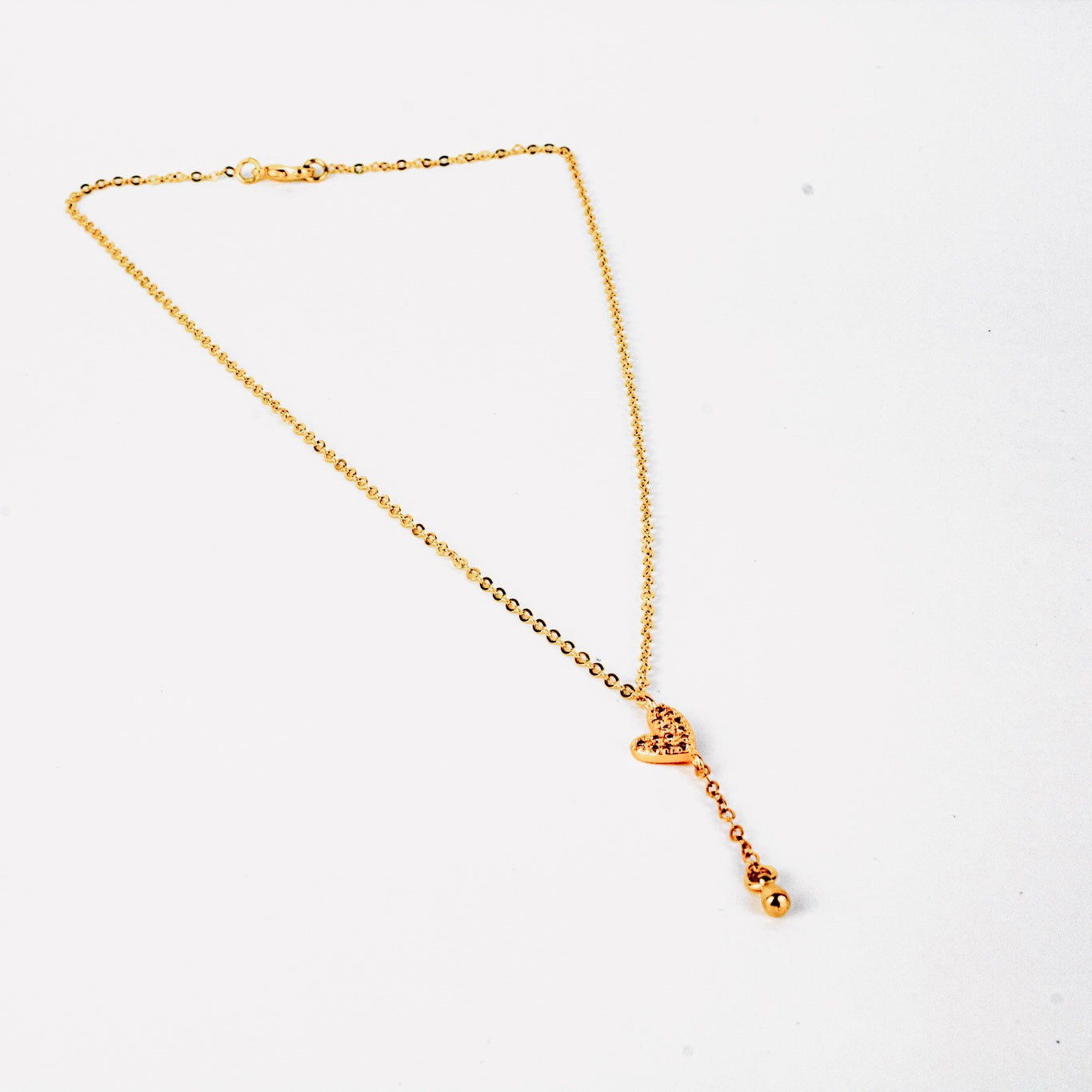 Collar Corazón Rosario