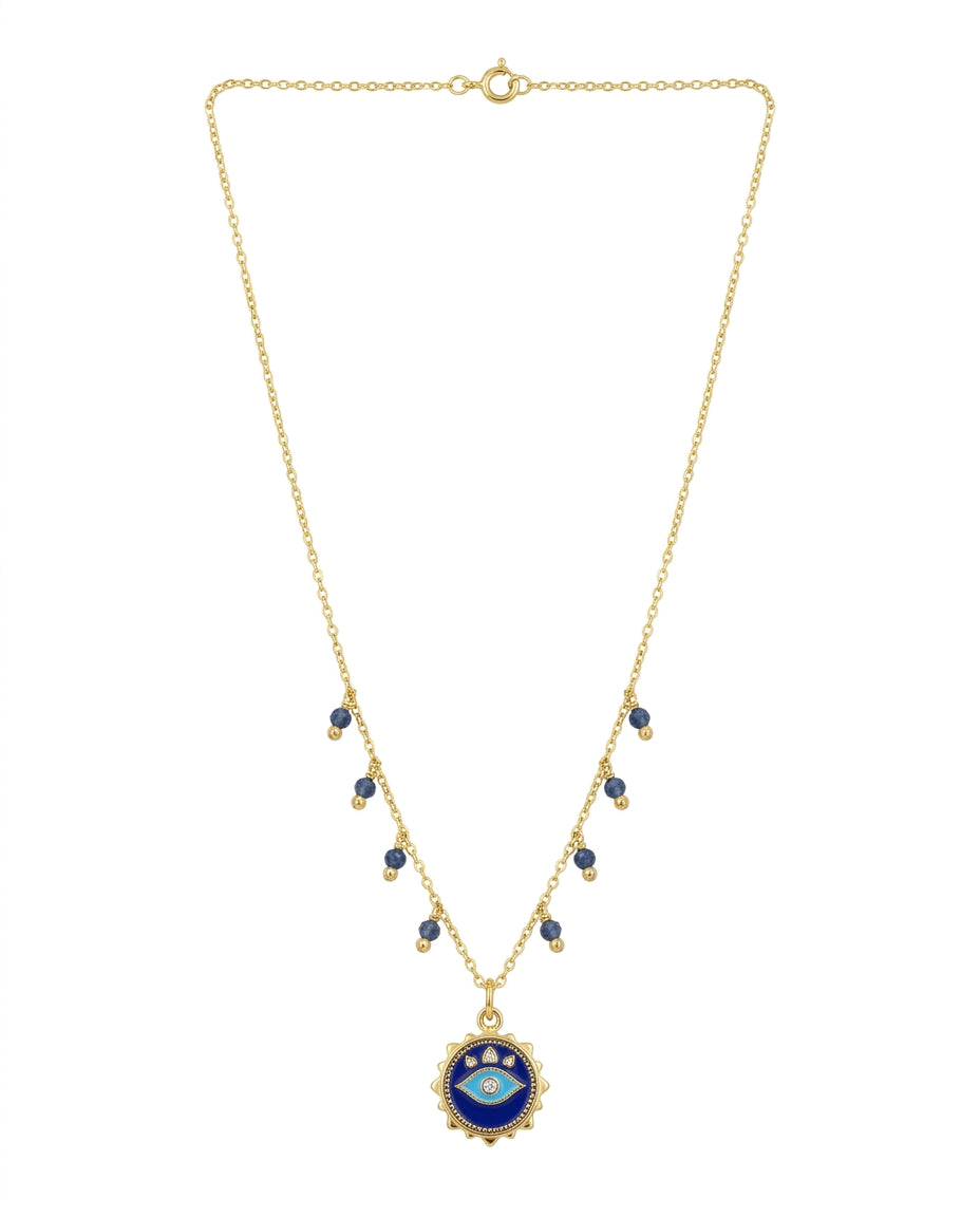 Collar Ojo Turco Azul