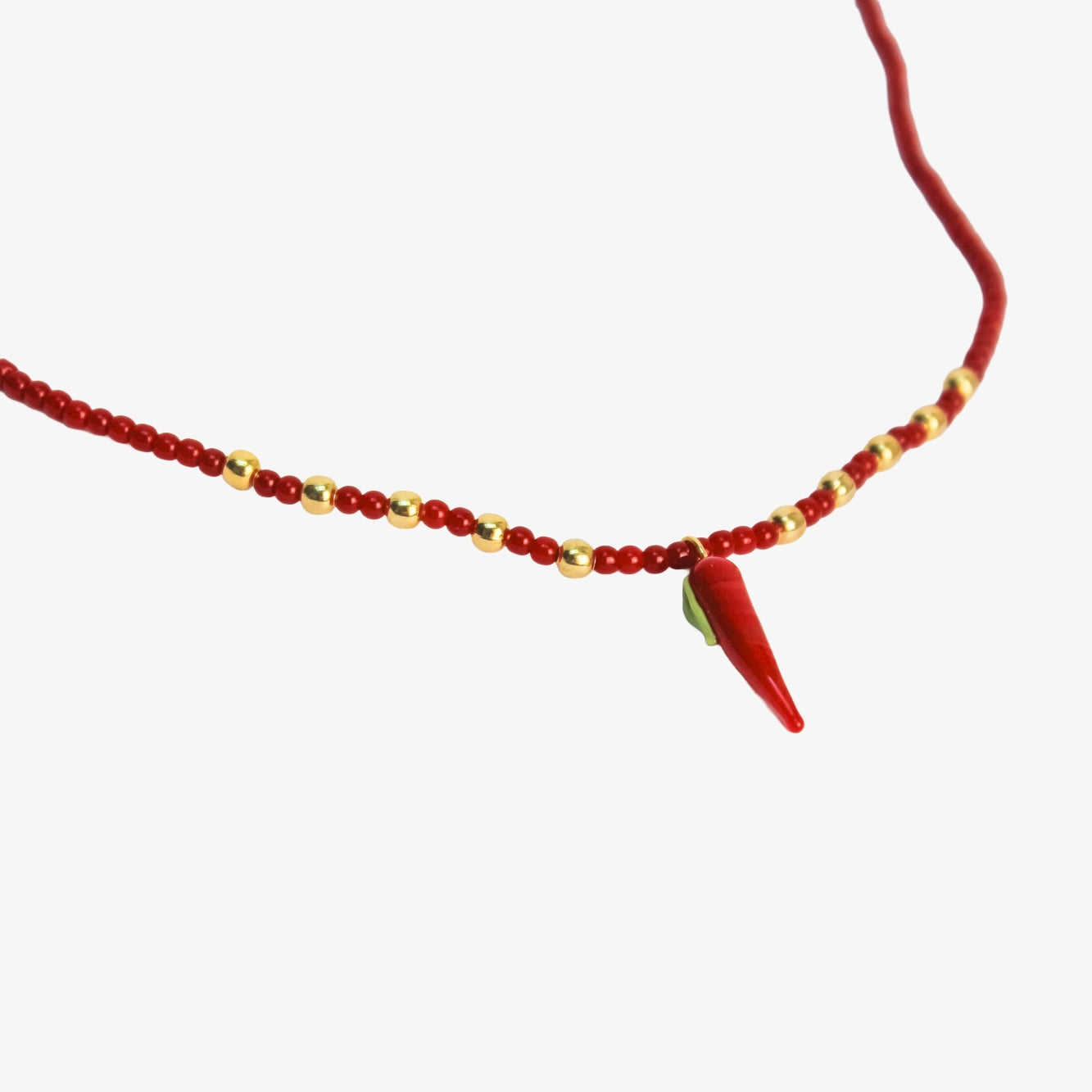 Collar Coral Ají