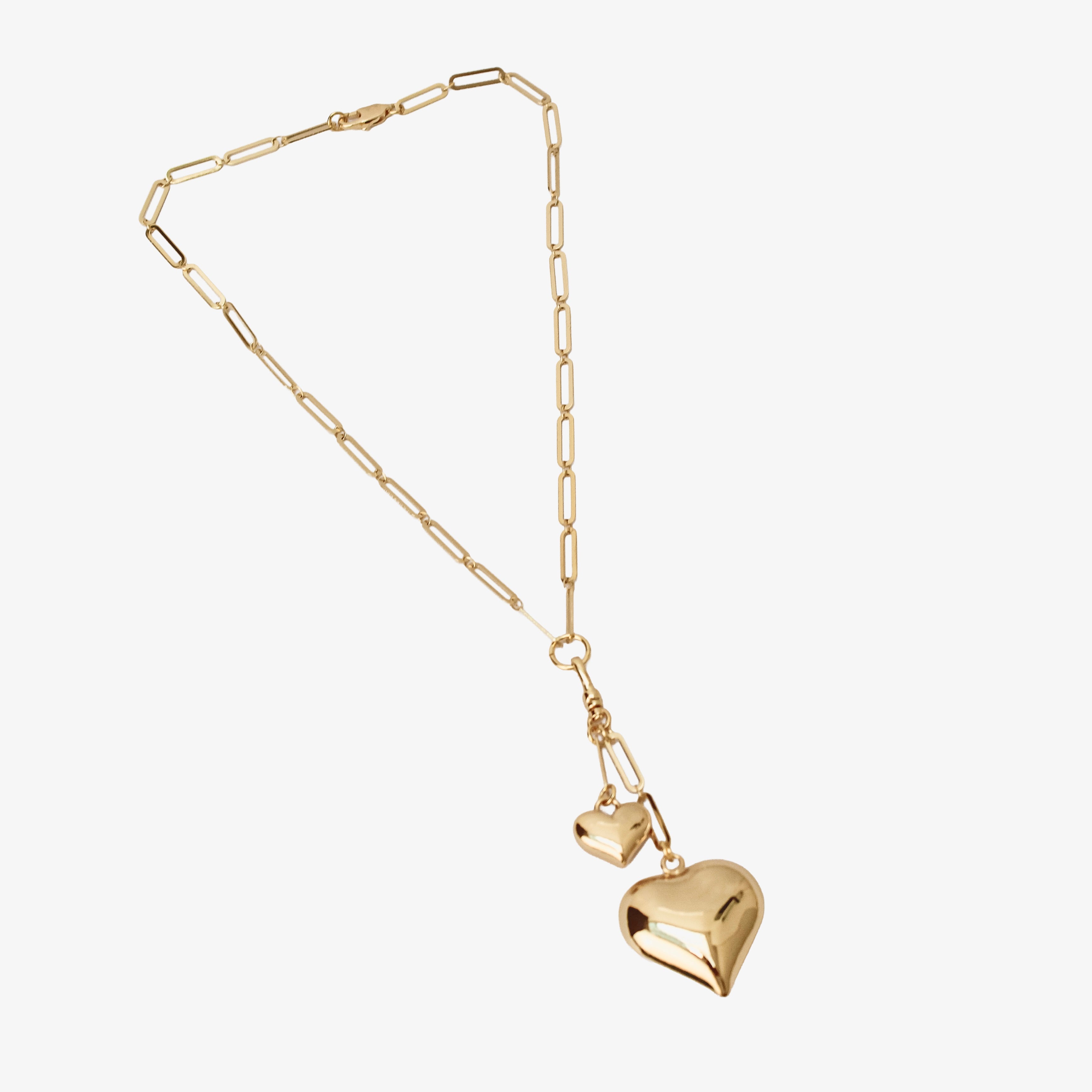 Collar Doble corazon