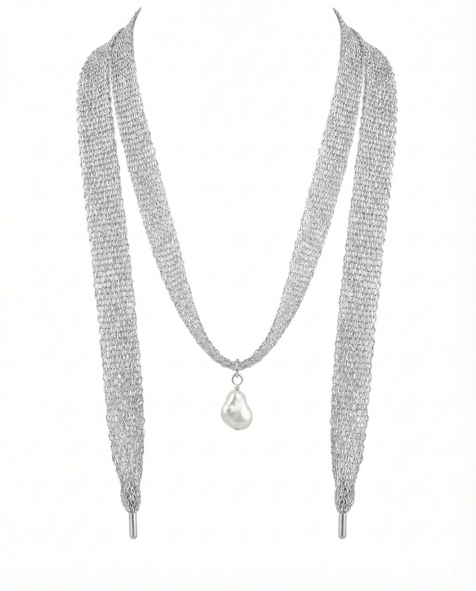 Collar Malla Silver