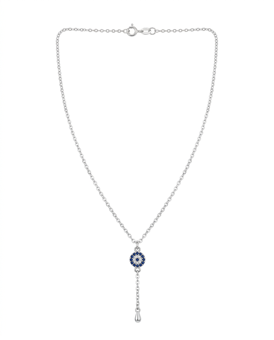 Collar Ojo Turco Silver