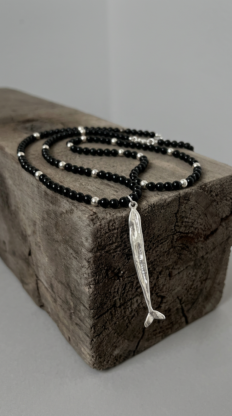 Collar Ónix Silver