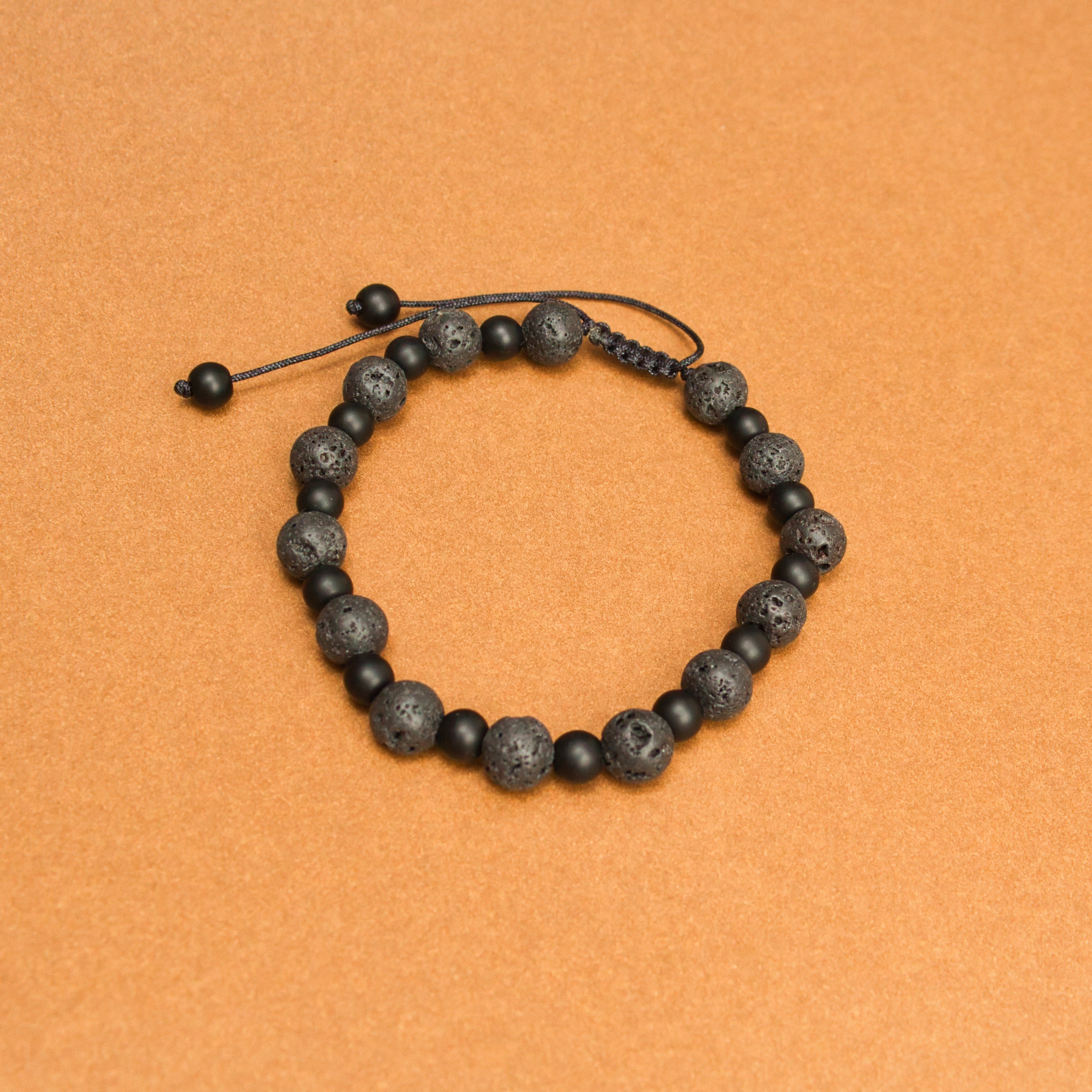 Pulsera Piedra Volcánica