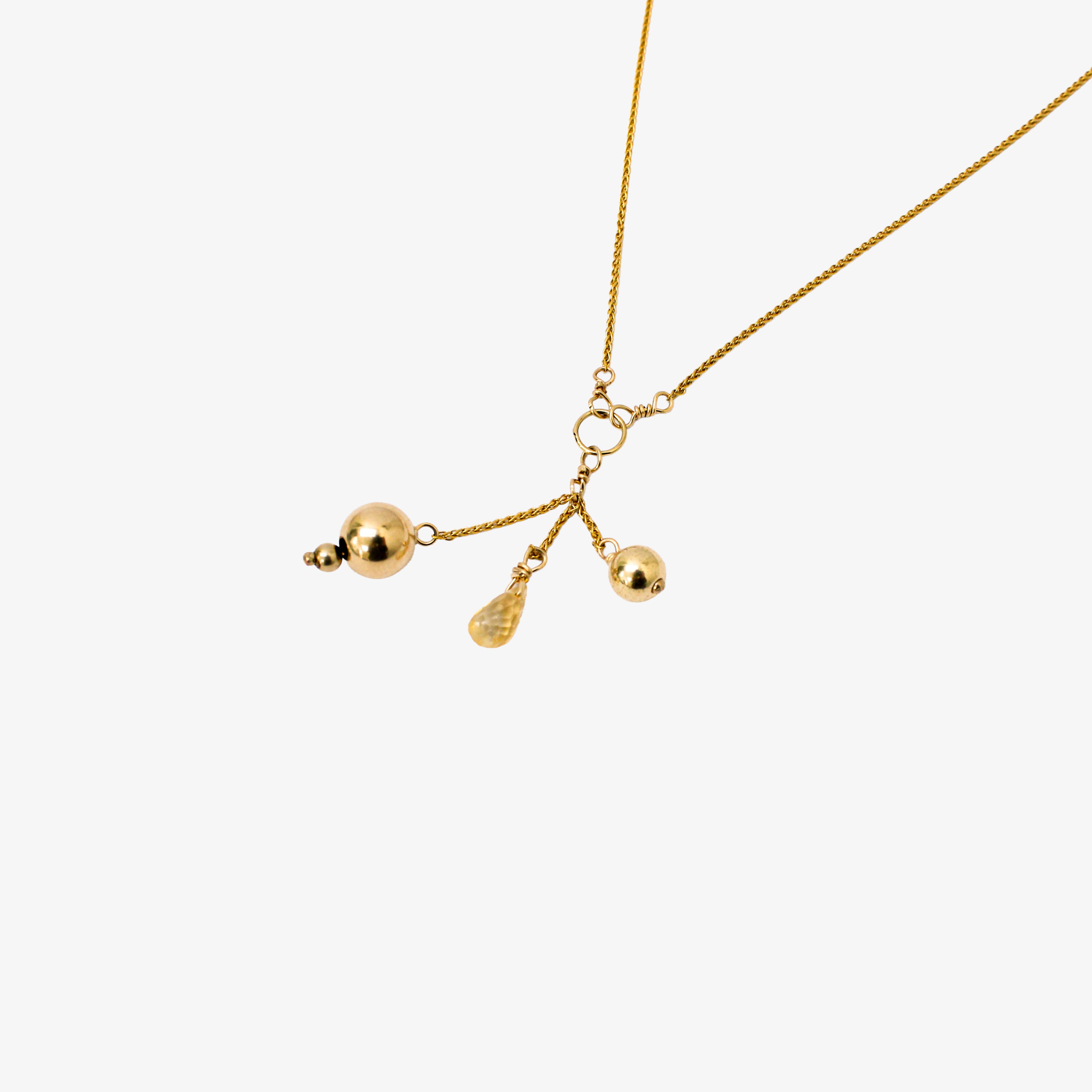 Collar Oro Golfilled