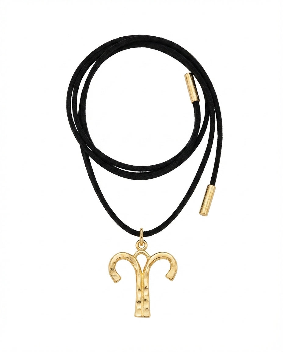 Collar Gamuza Zodiacos