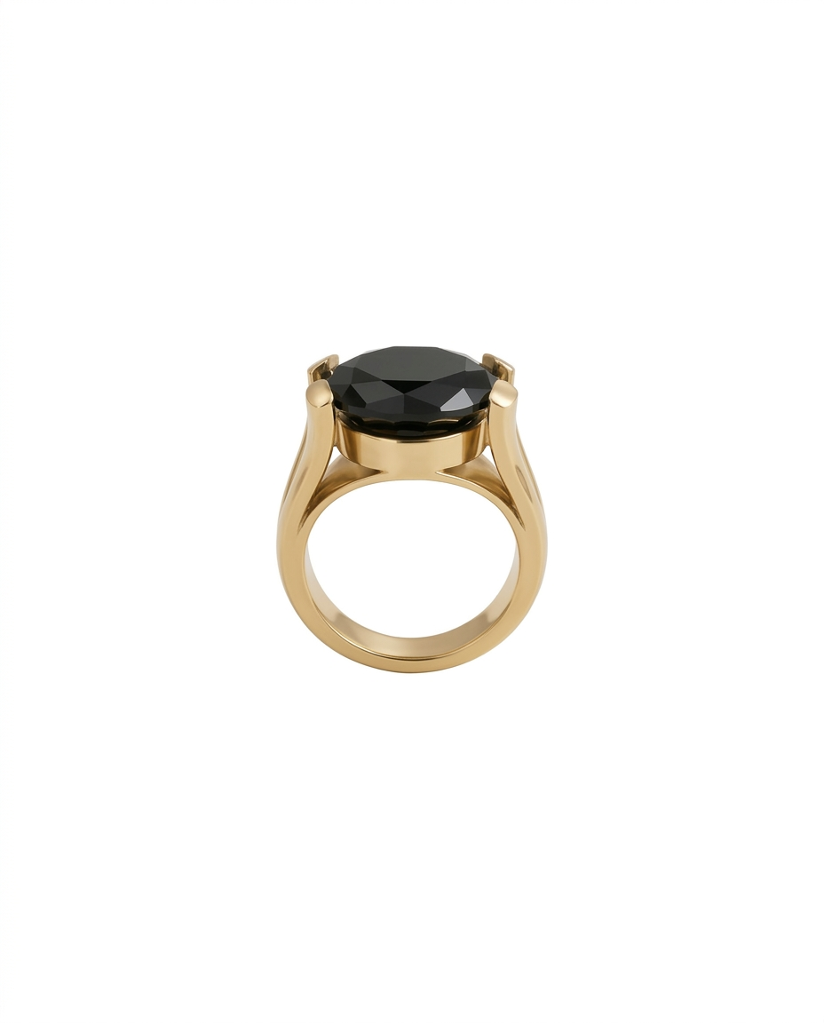 Anillo Circonita Negro