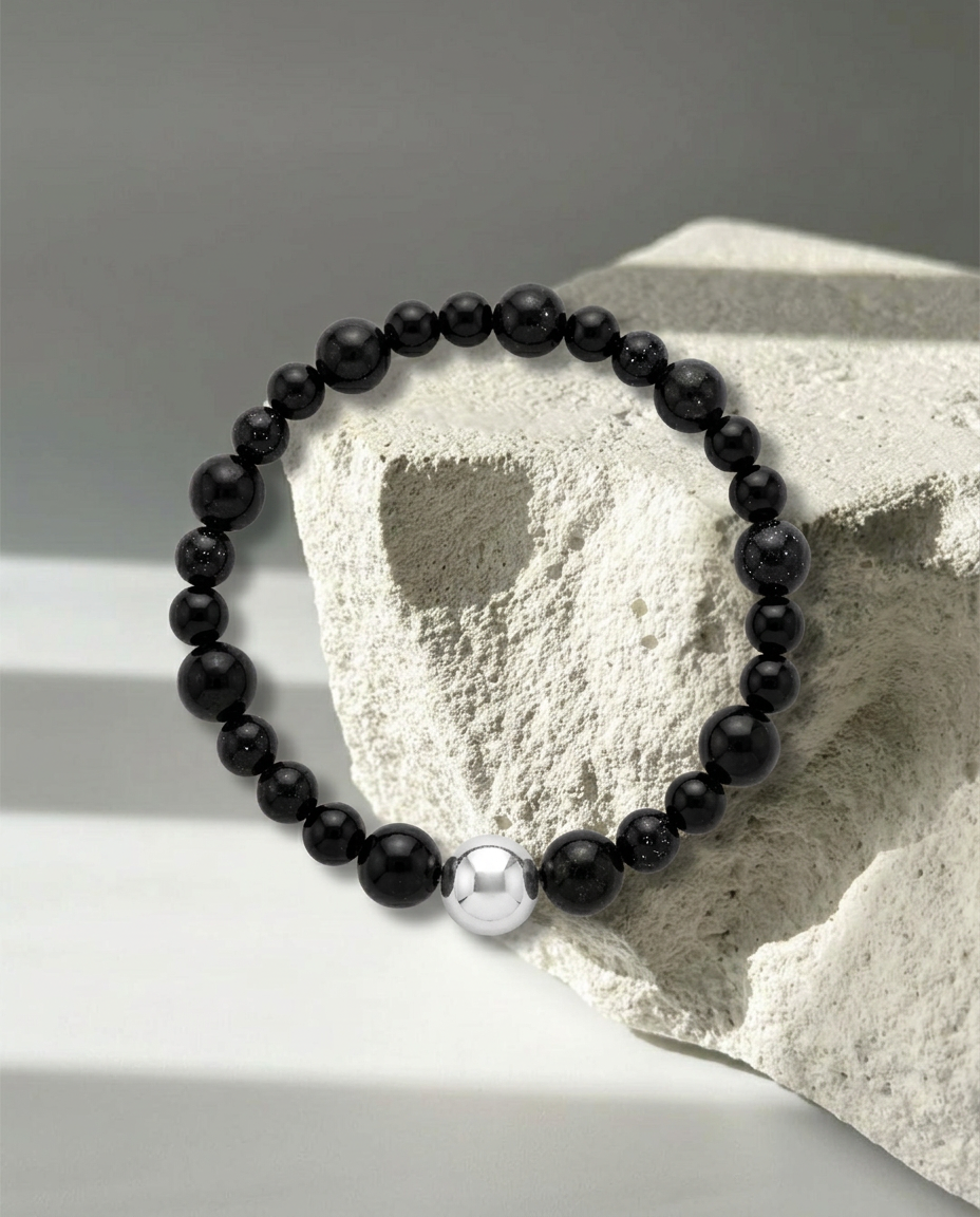 Pulsera Turmalina Silver