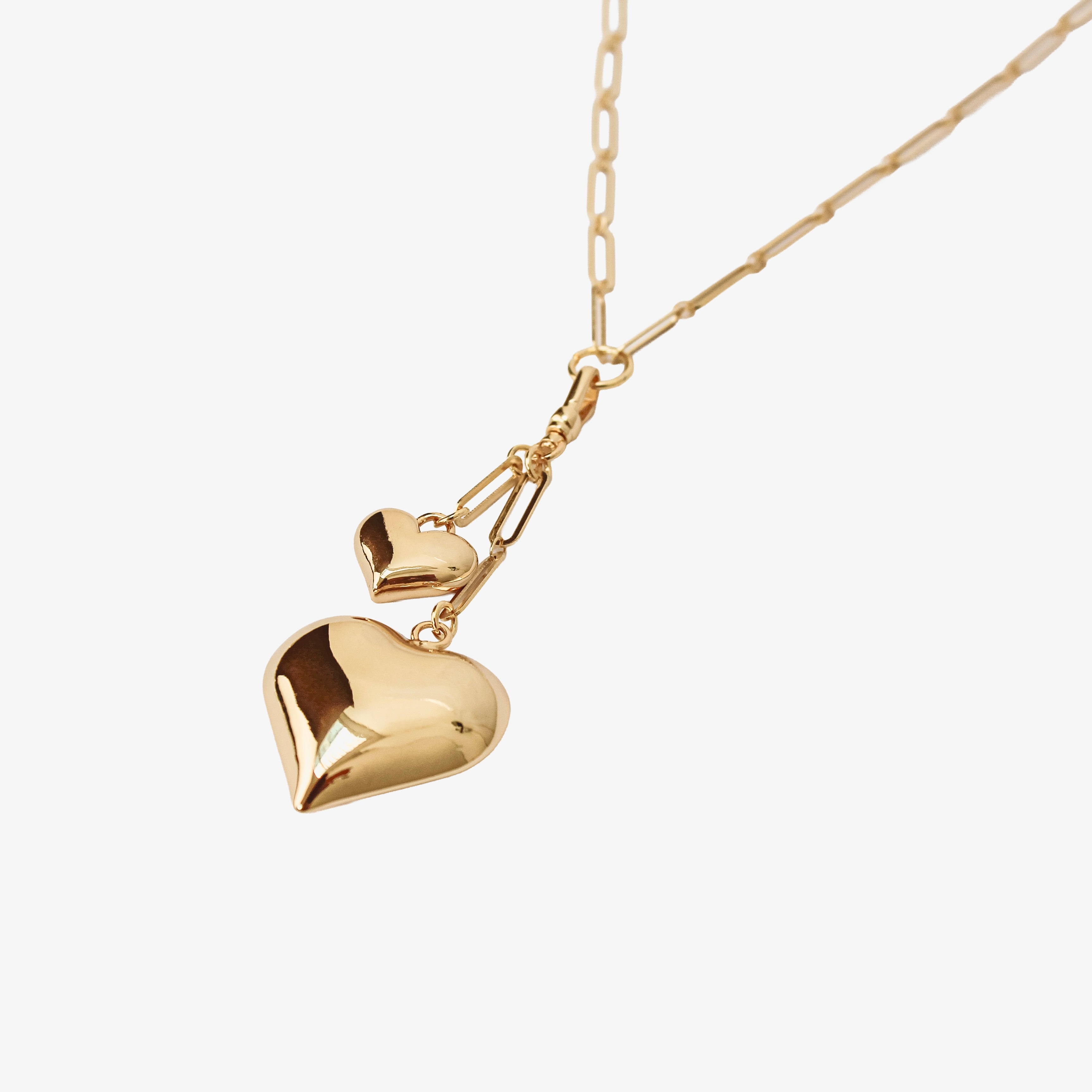 Collar Doble corazon