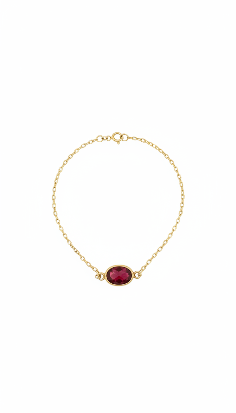 Pulsera Raíz de Rubí