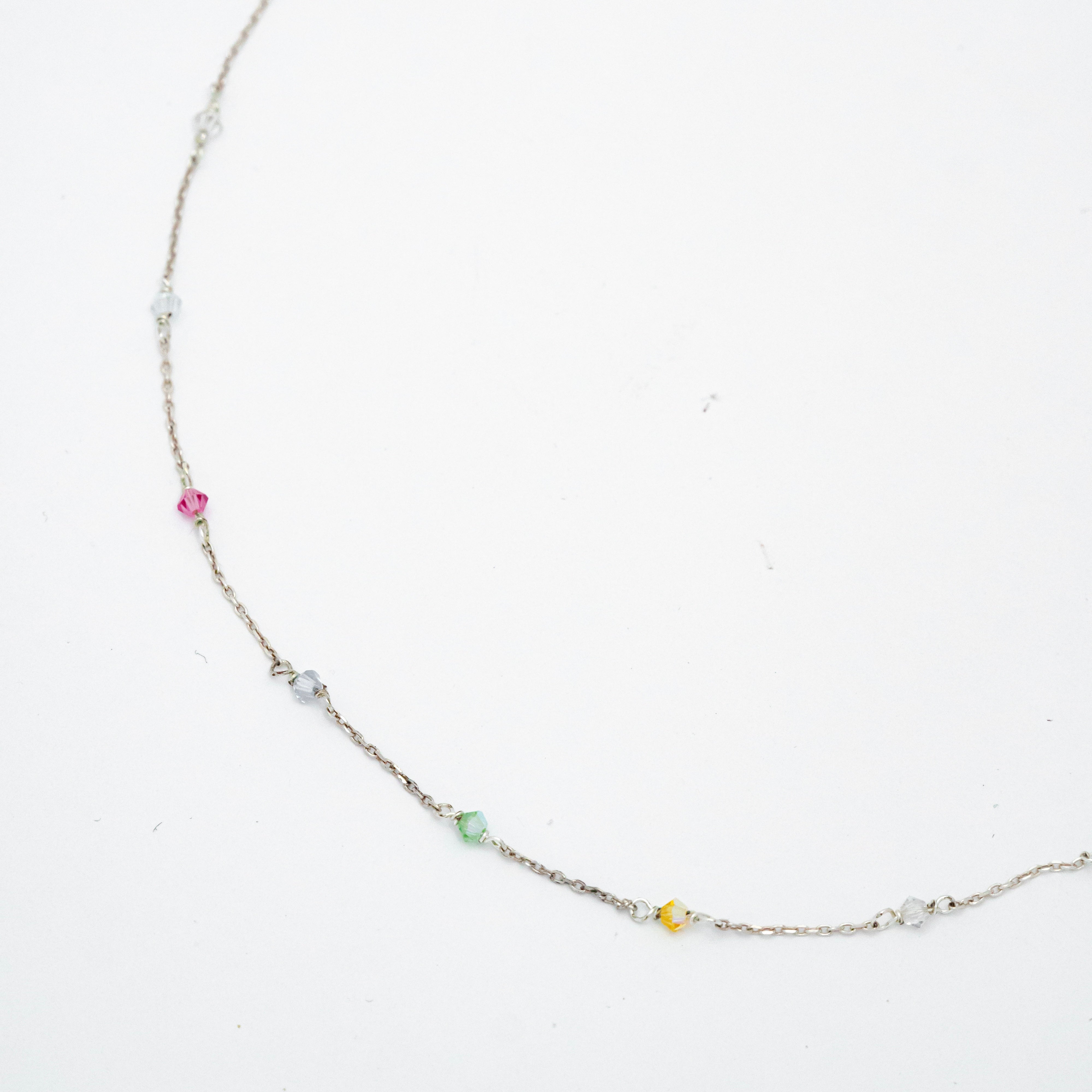 Collar Mini Swarovski Plata