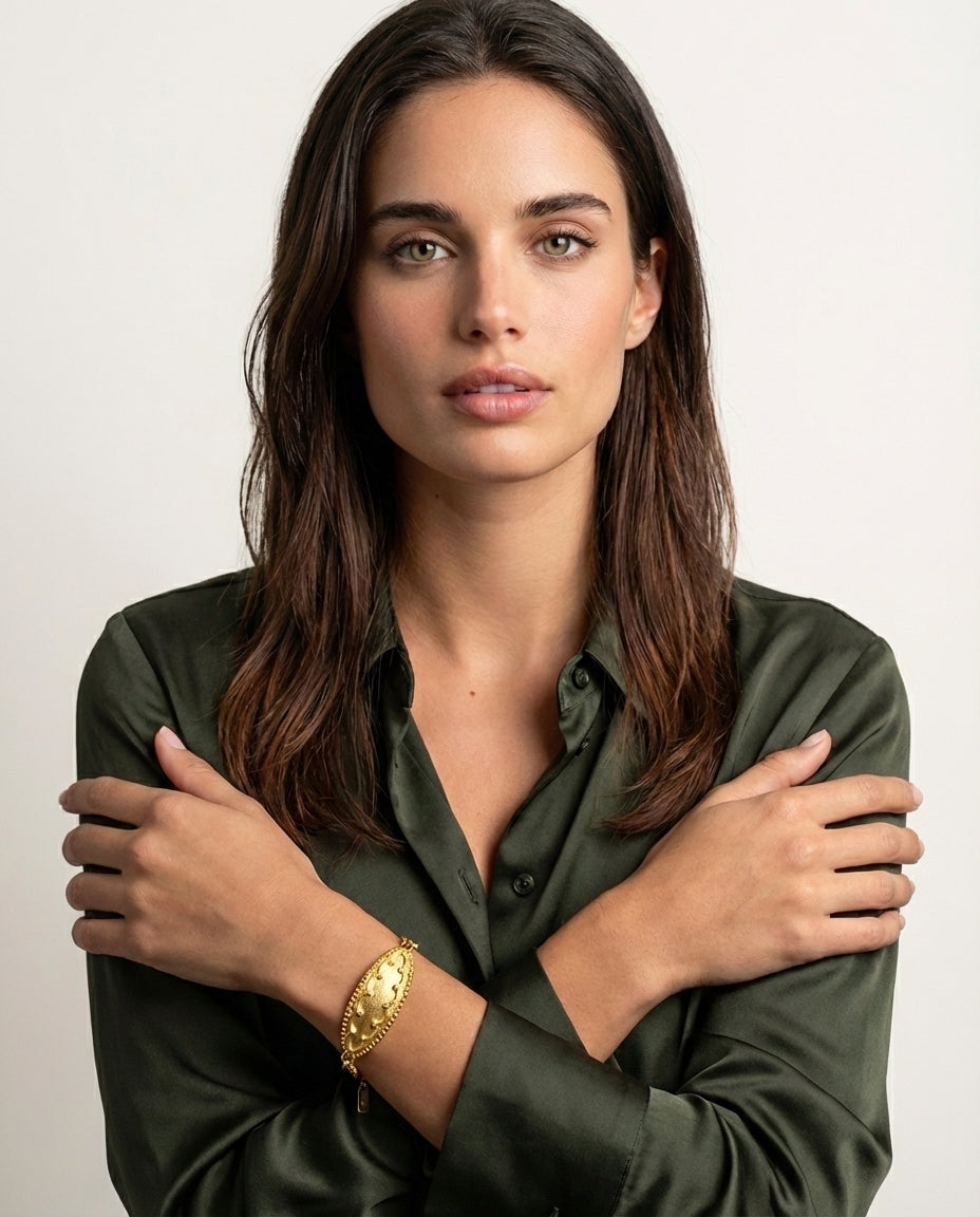 Pulsera Brazalete Aqua