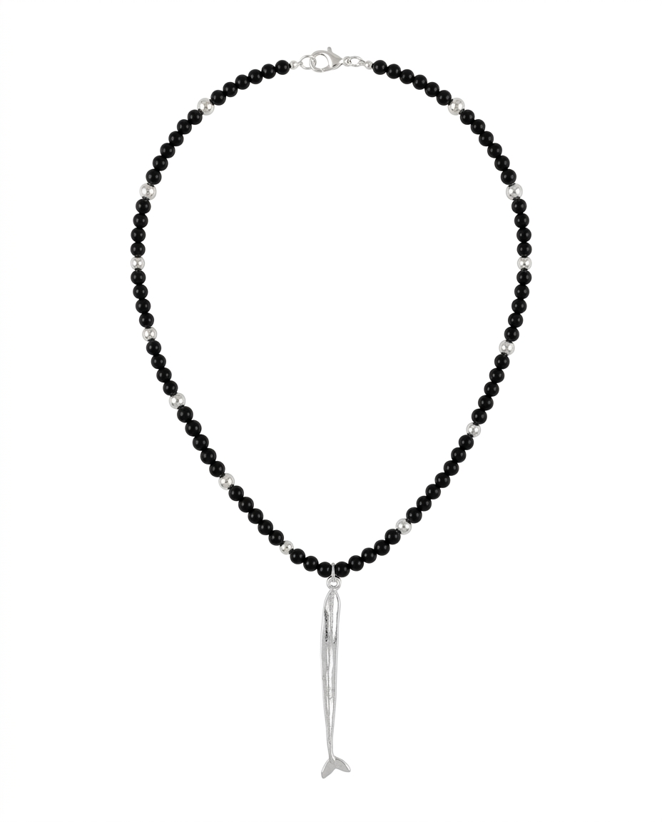 Collar Ónix Silver