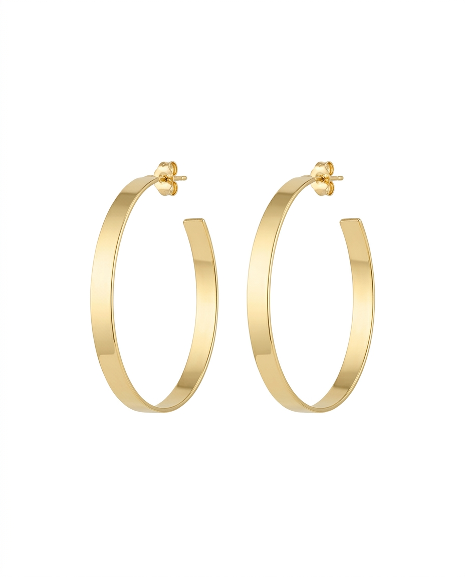 Aros Argollas Diana Bronce