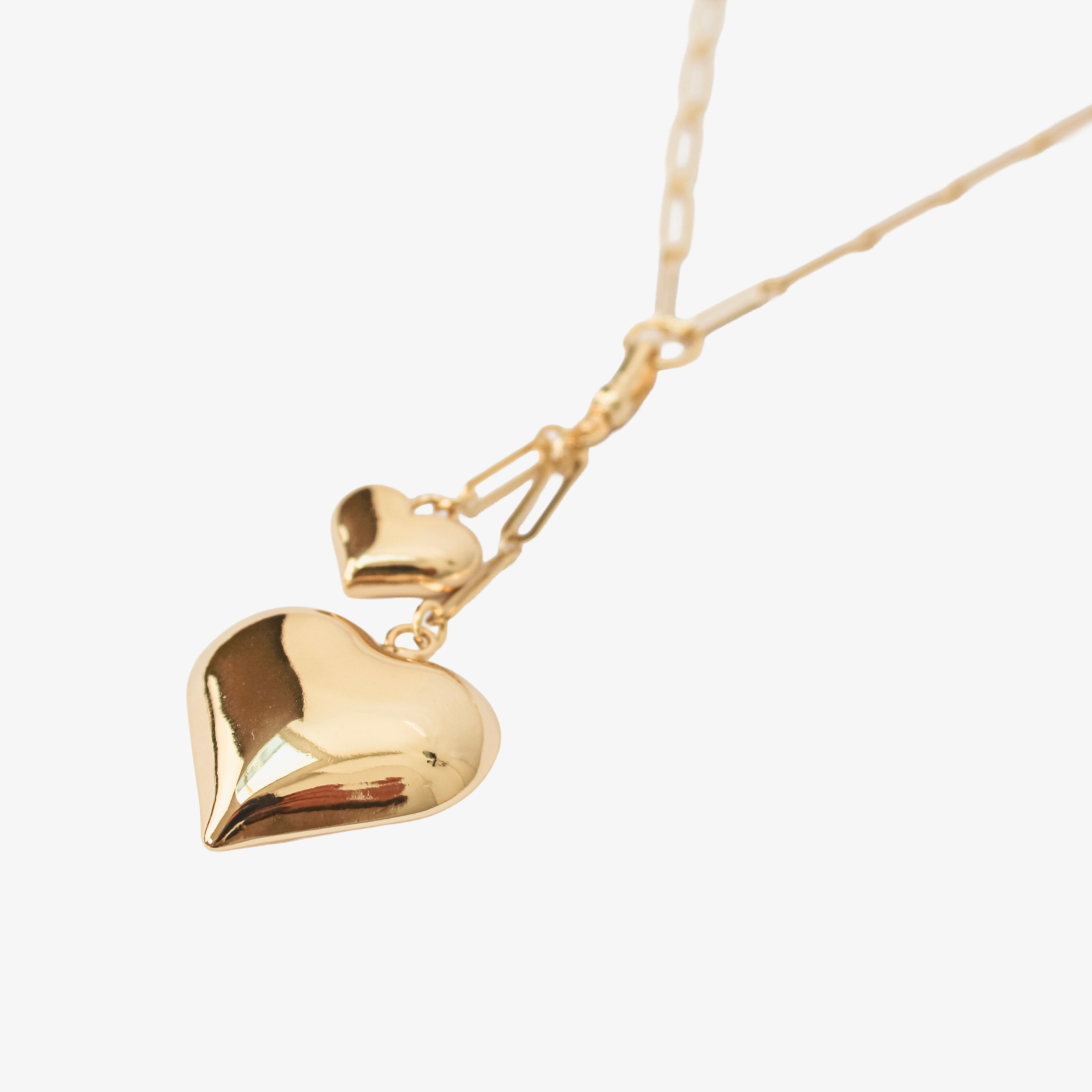 Collar Doble corazon