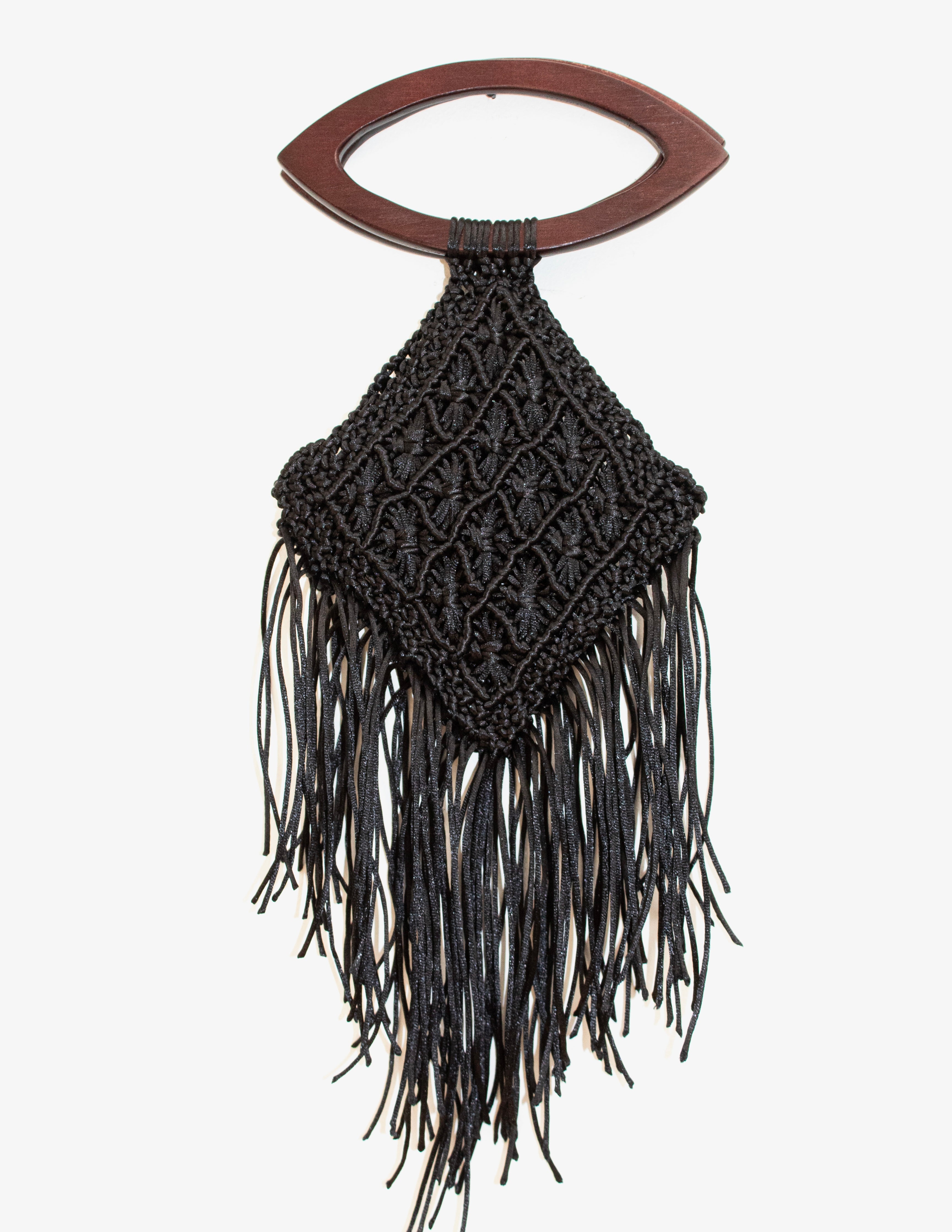 Cartera Macramé