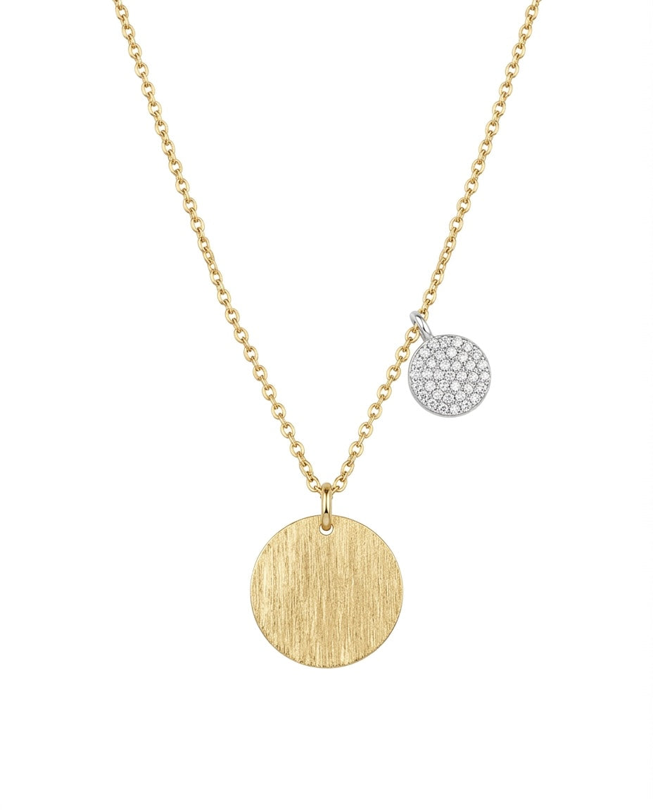 Collar Doble Medallas
