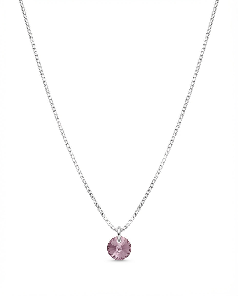 Collar Punto Luz Plata