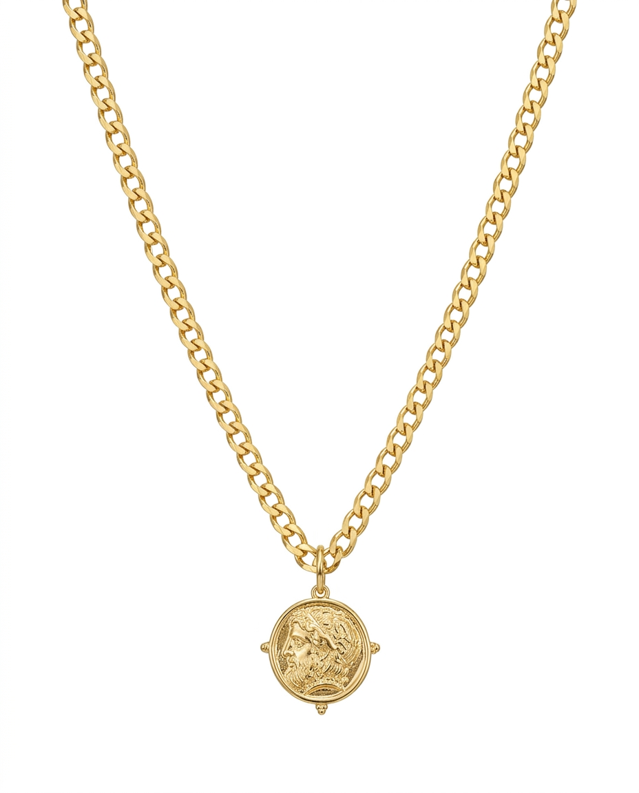 Collar Medalla Mujer