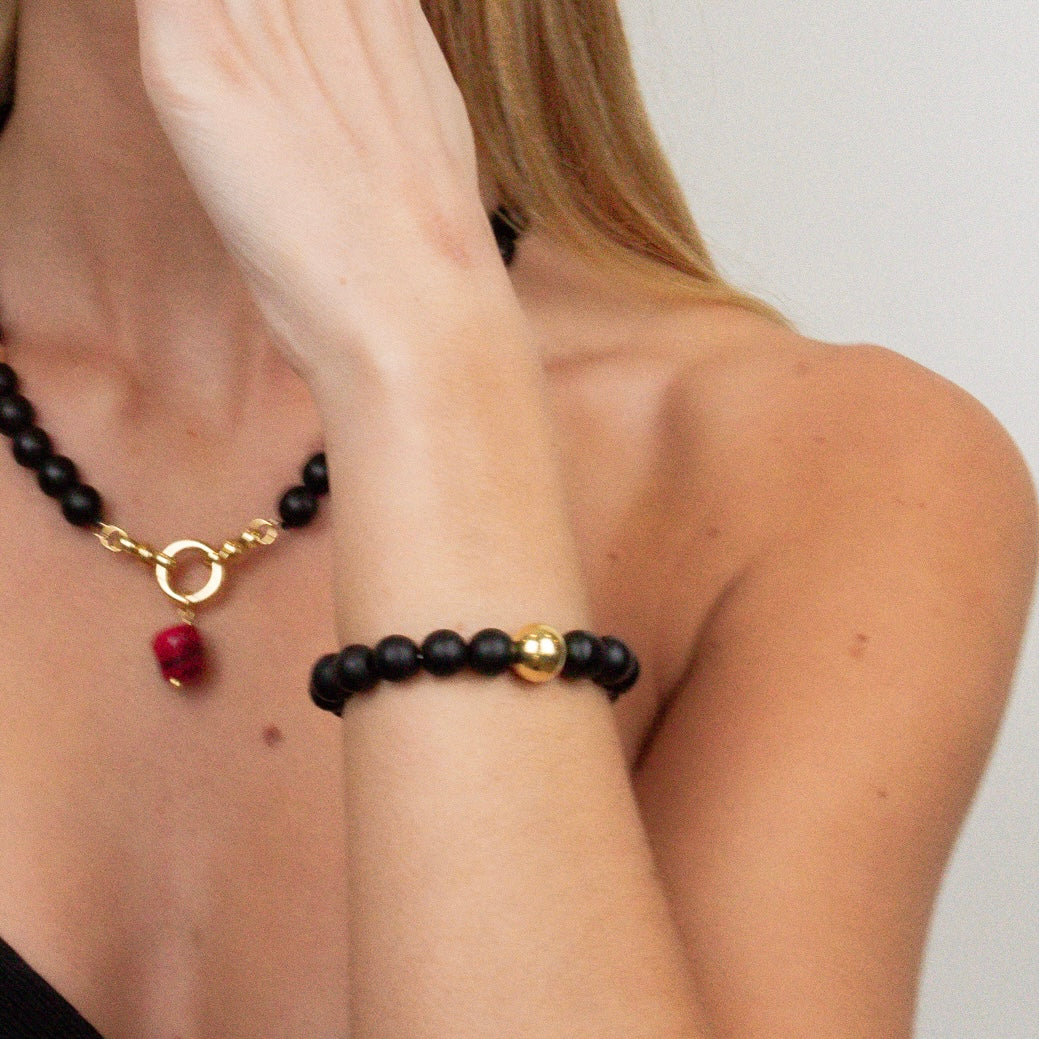 Pulsera Ónix Opaco