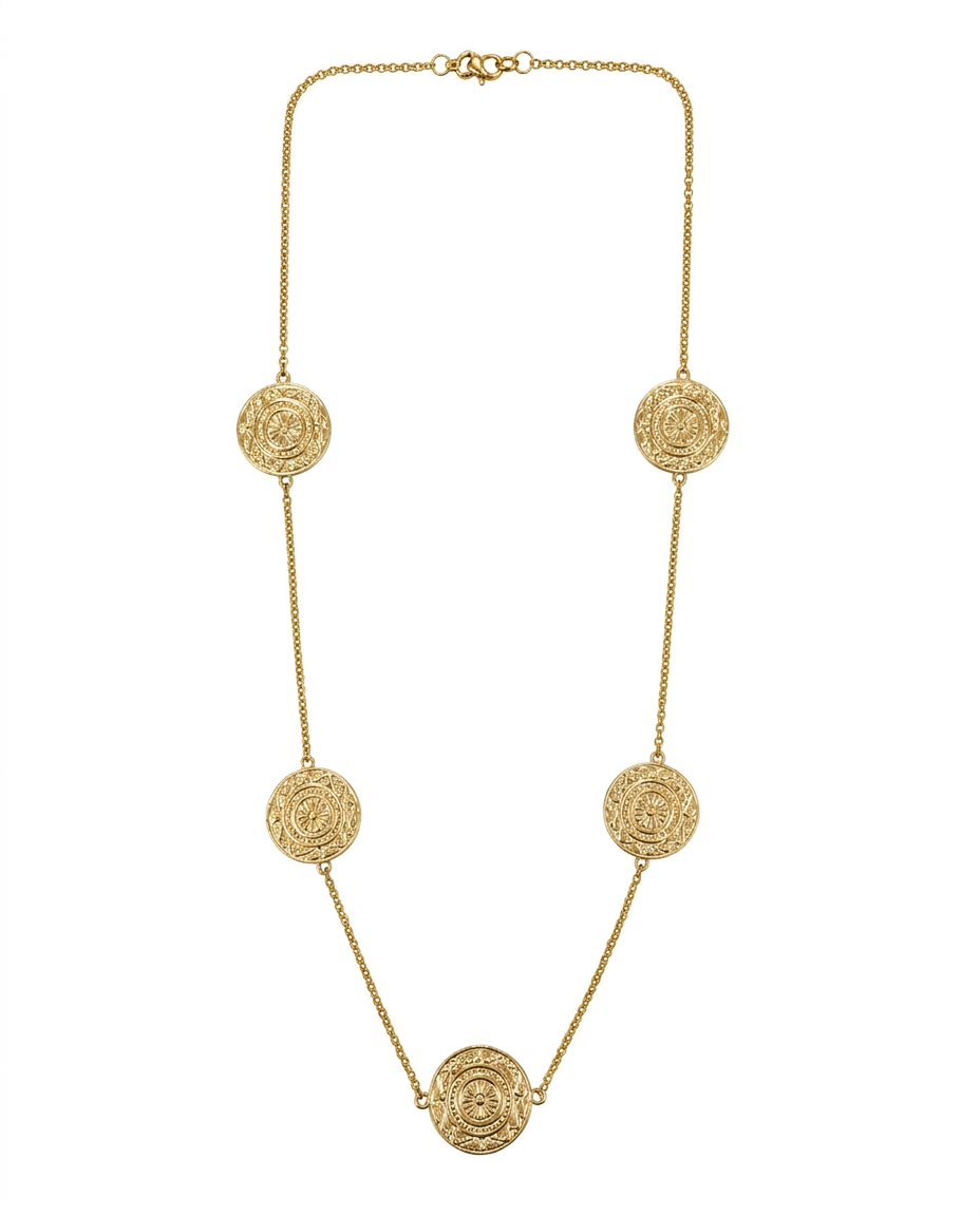 Collar Monedas Conector