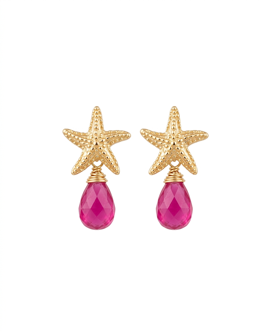 Aros Fucsia