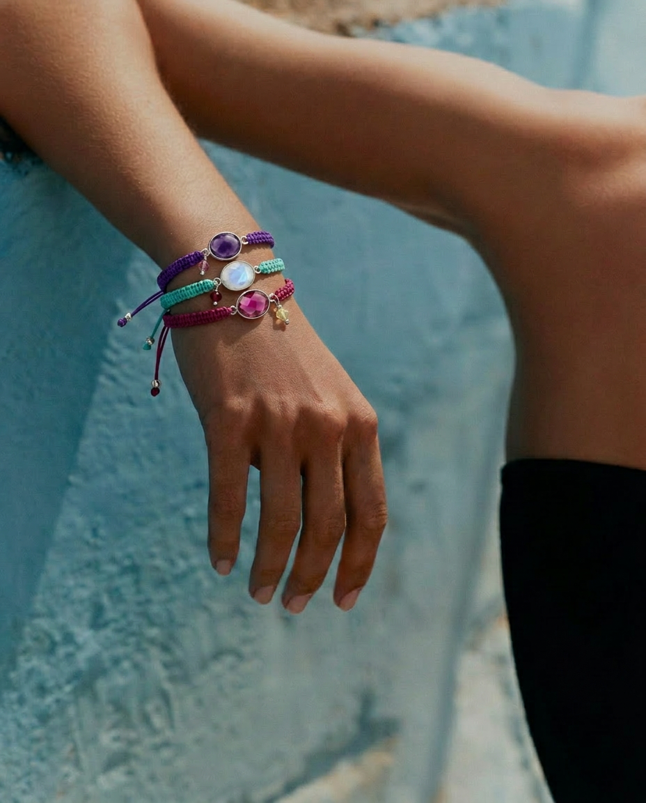 Pulsera Summer plata