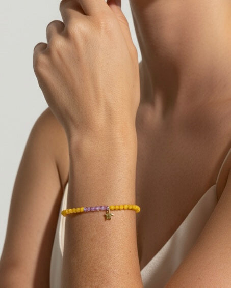 Pulsera Abeja y Estrella
