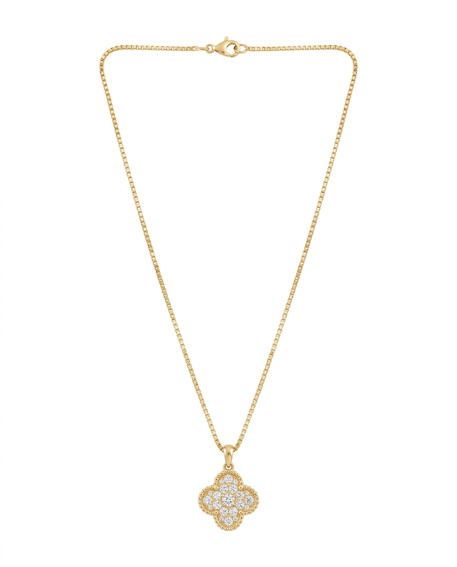 Collar Trébol Circonitas