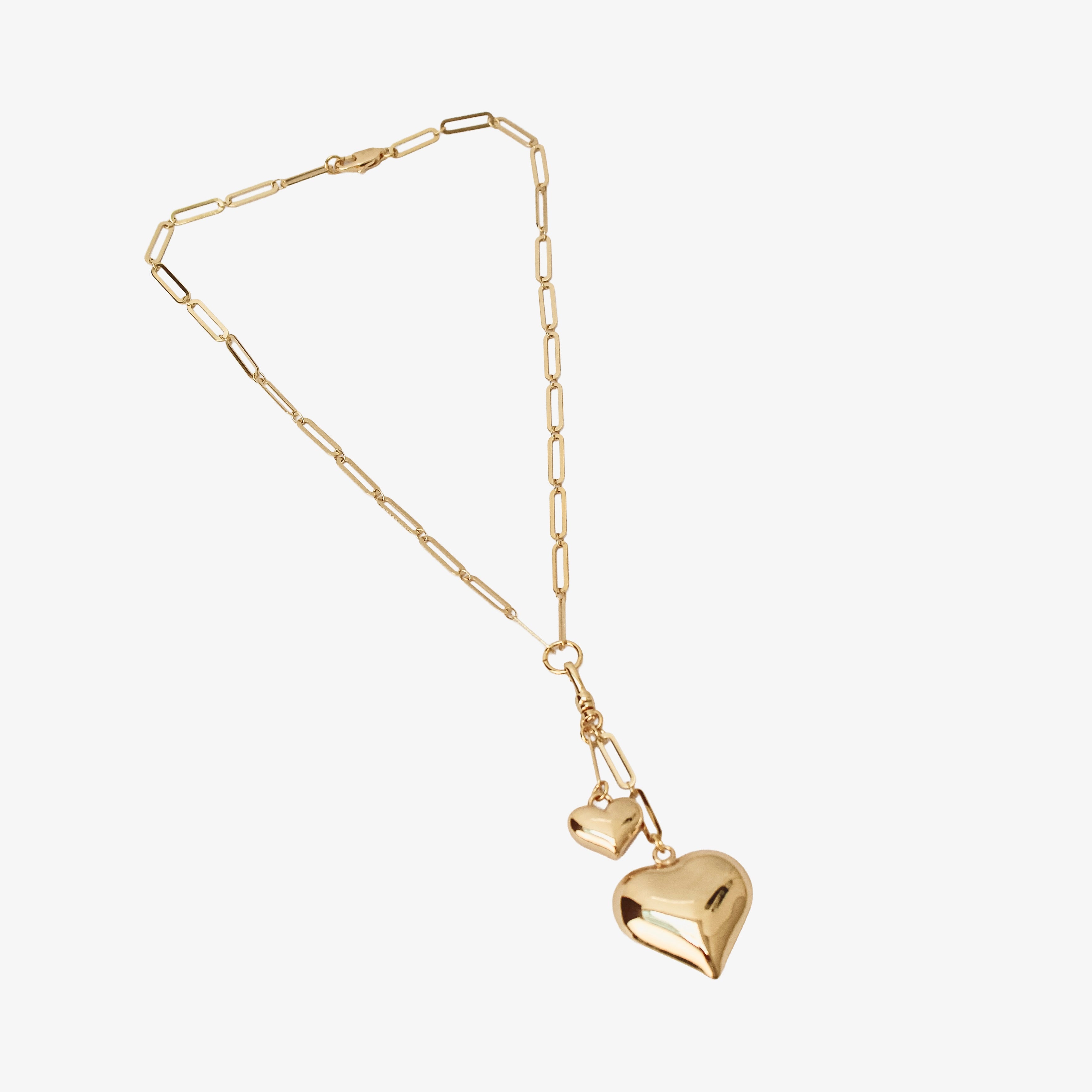 Collar Doble corazon