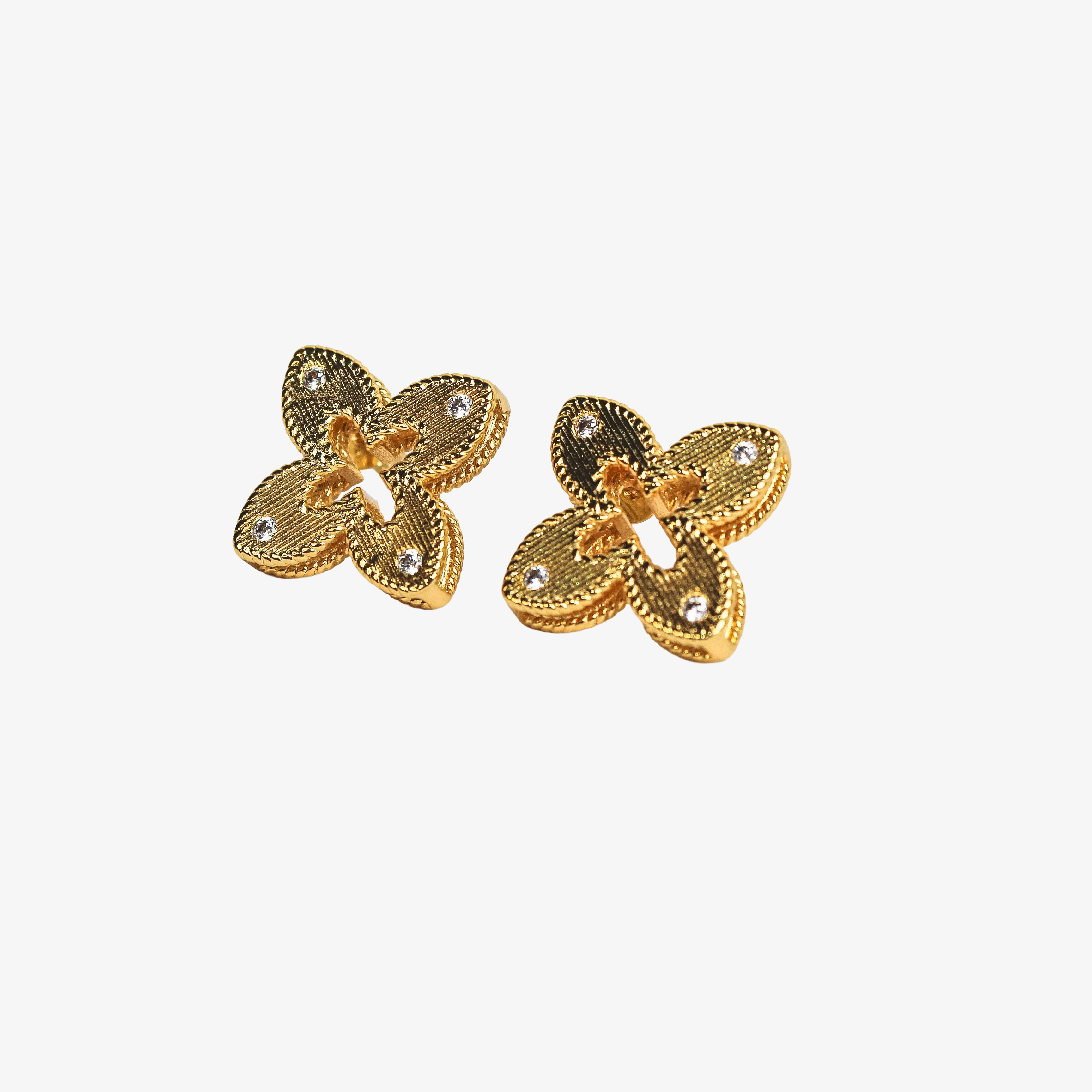 Aros Flor Circonitas