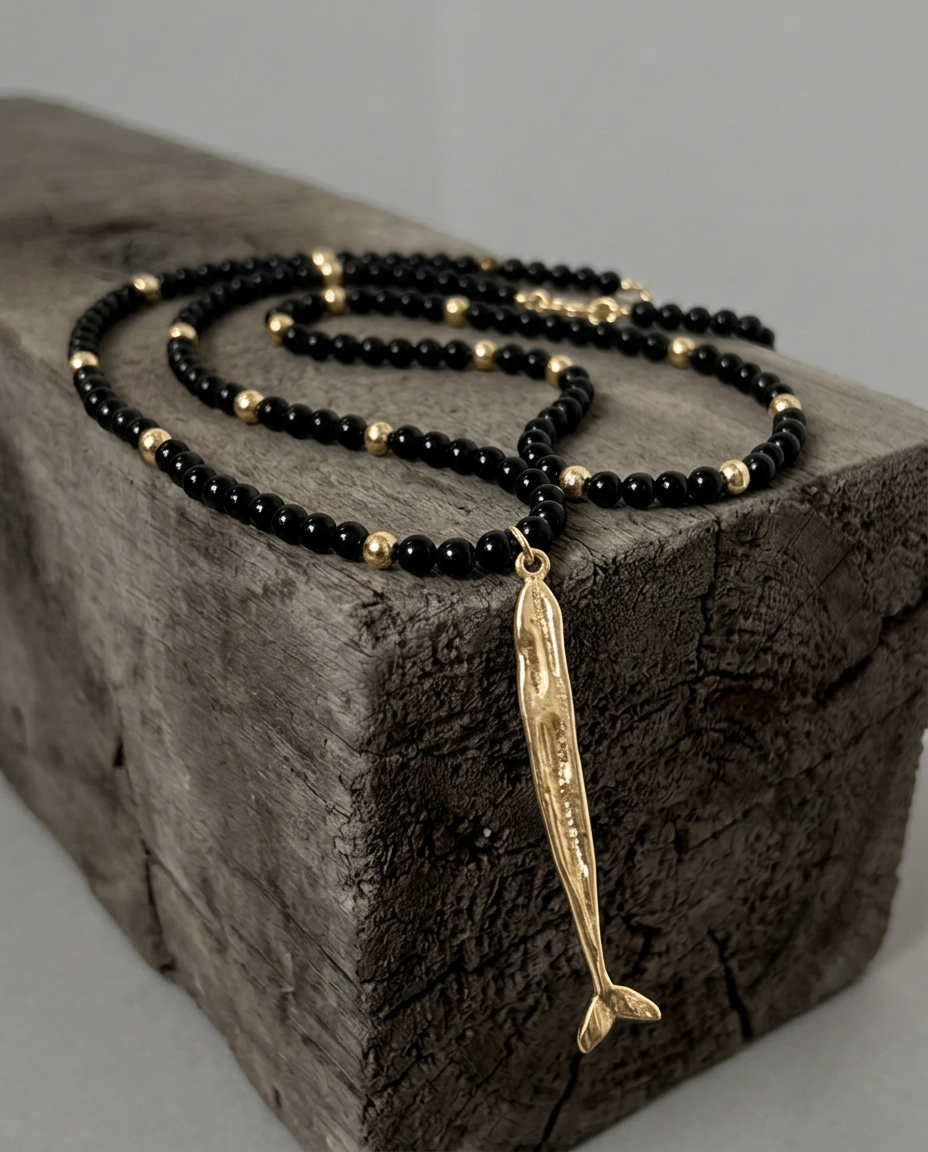 Collar Ónix Negros