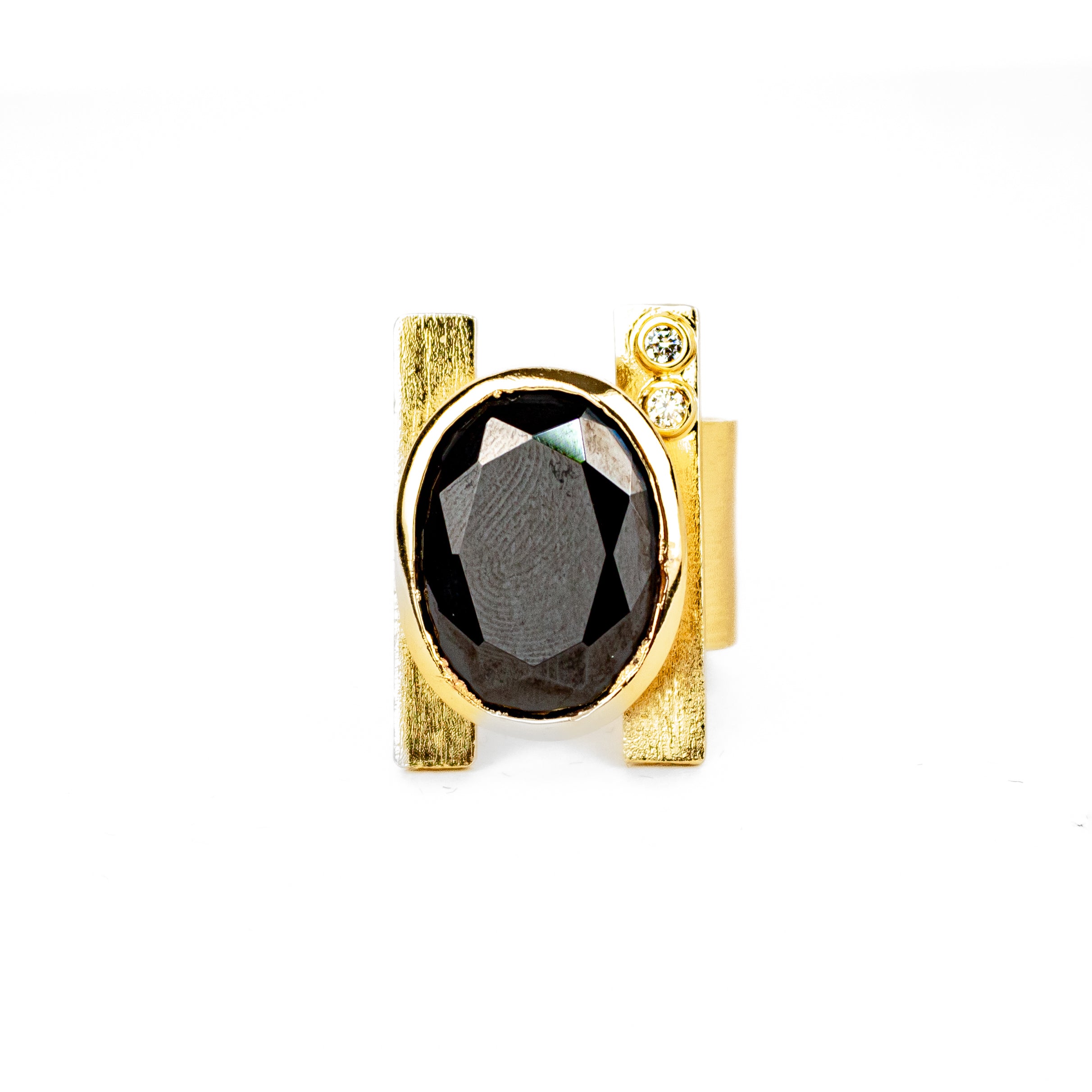 Anillo Circonita Negro