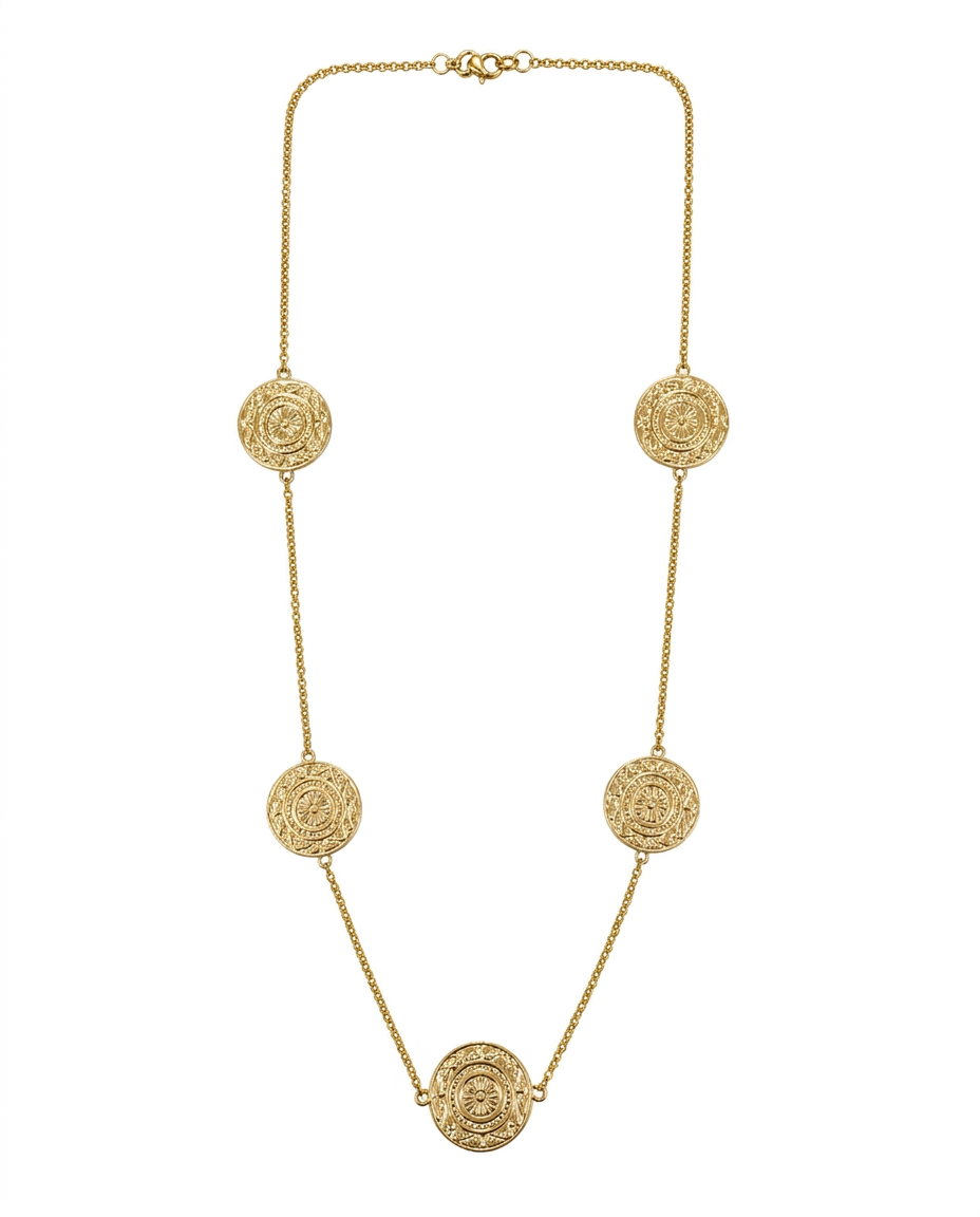 Collar Monedas Conector