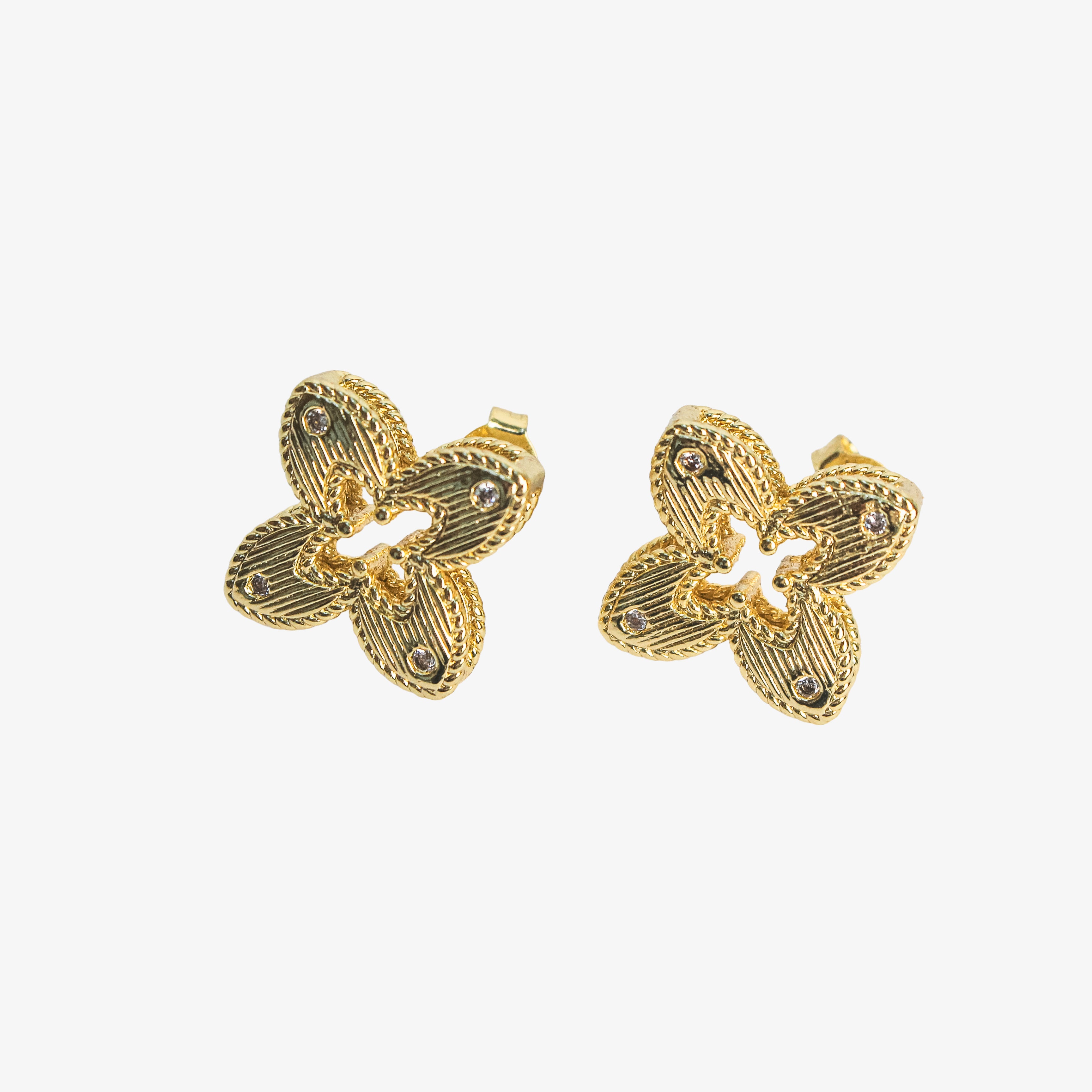 Aros Flor Circonitas